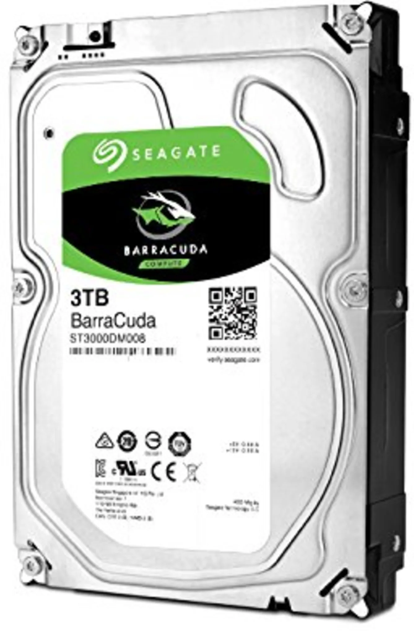 Imagen 0 de Disco Duro Seagate Barracuda 3TB 3.5" 5400RPM SATA III Cache 256MB p/PC