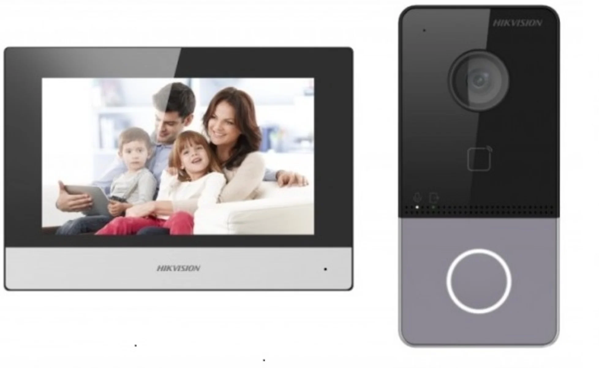 Imagen 1 de Kit Video Portero IP Hikvision incluye DS-KV6113-WPE1 + DS-KH6320-WTE1