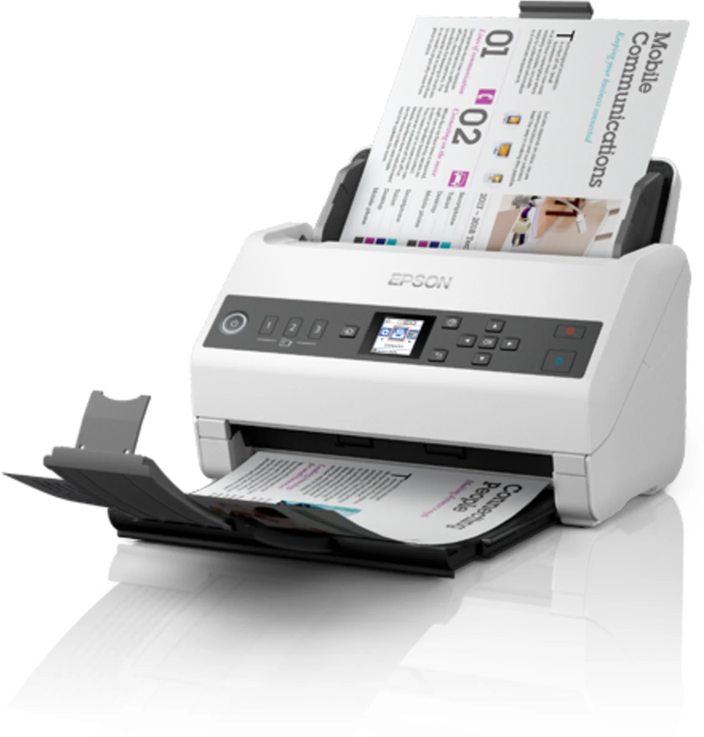 Imagen 0 de Escáner de Escritorio Epson DS-730N Color Duplex 600dpi USB2.0
