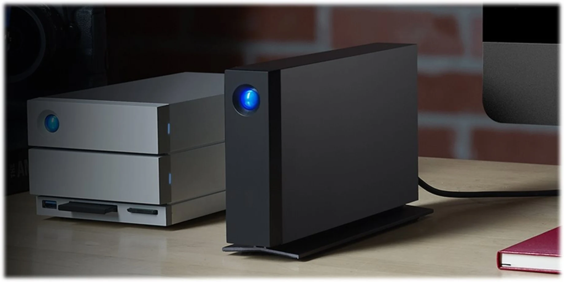 Imagen 1 de Disco Duro Externo LaCie D2 Profesional 10TB 3.5" USB 3.1 USB-C 7200RPM Negro