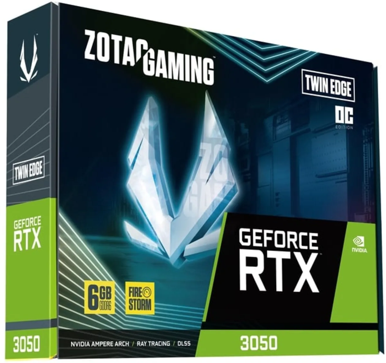 Imagen 7 de Tarjeta de Video Zotac GAMING GF-RTX 3050 6GB GDDR6 Twin Edge OC 3*DP HDMI PCIe
