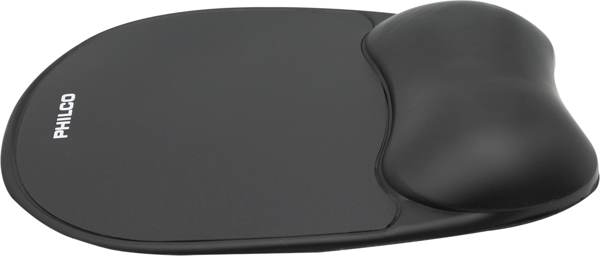 Imagen 2 de Mouse Pad con Apoya Gel Ergonómico Phico 00214 Base Antideslizante Negro