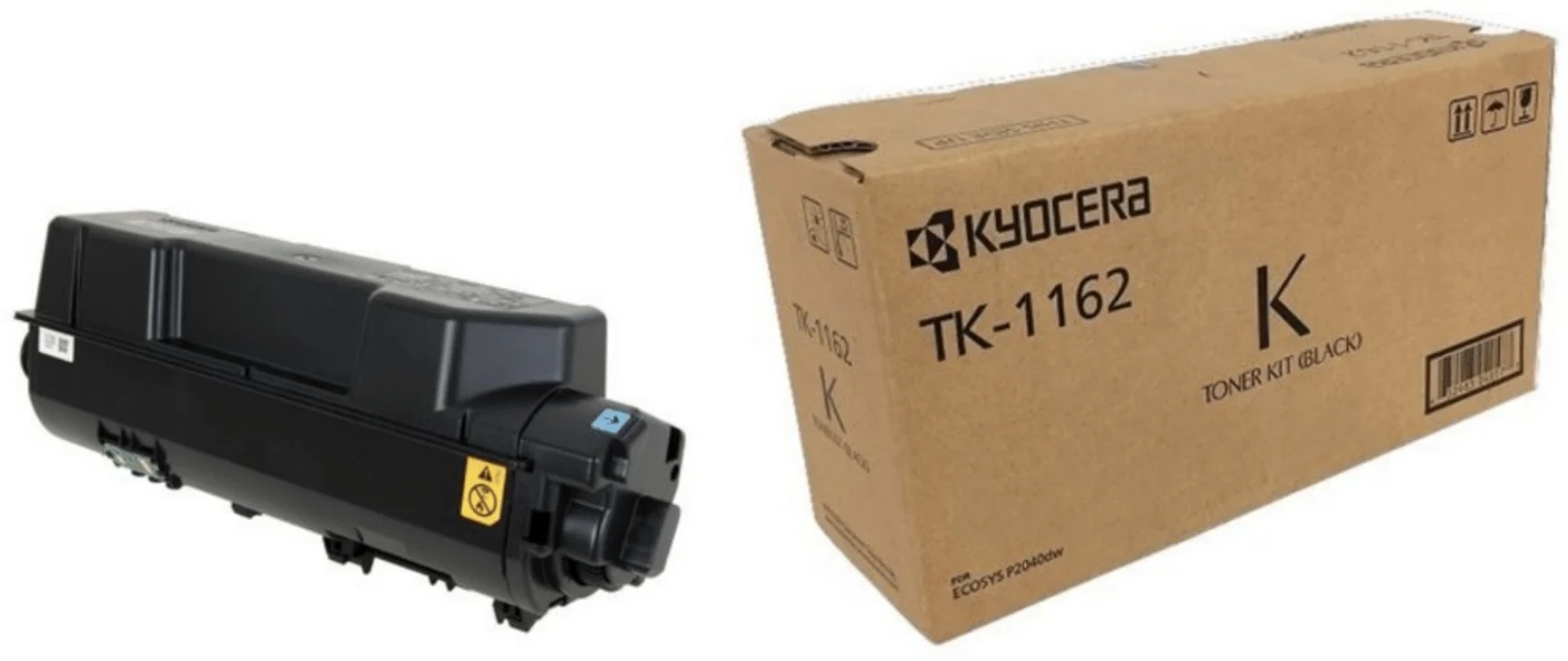 Imagen 0 de Toner Kyocera TK 1162 Negro para ECOSYS P2040dw P2040DW/KL3, 7200 Páginas