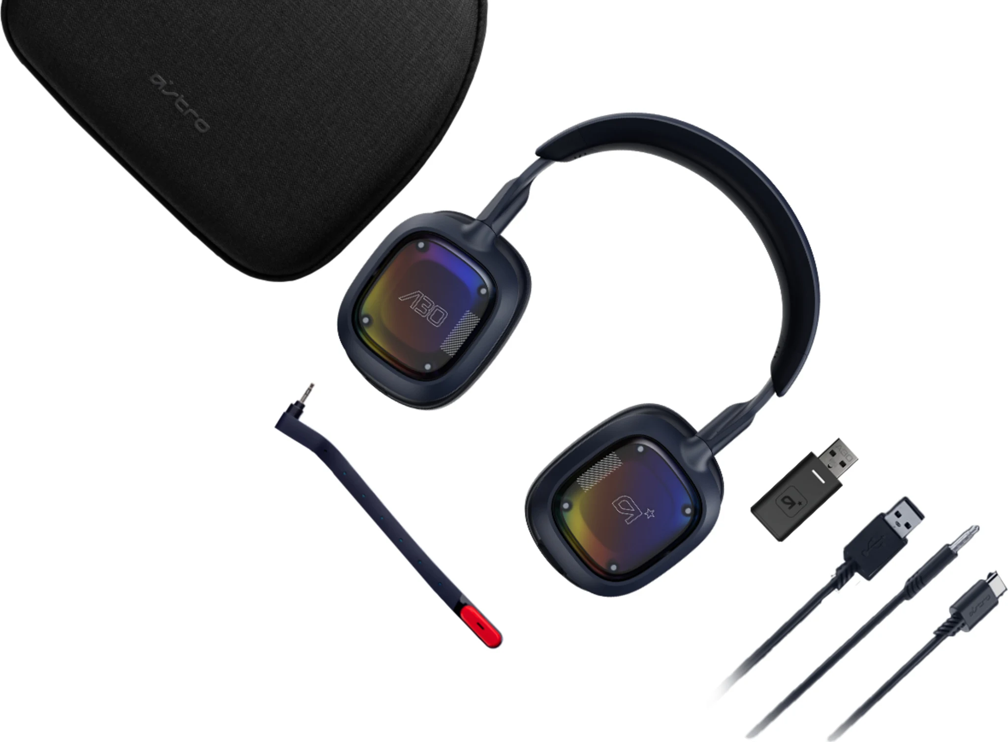 Imagen 19 de Logitech A30 Headset-Navy/ Red X-Box LAT