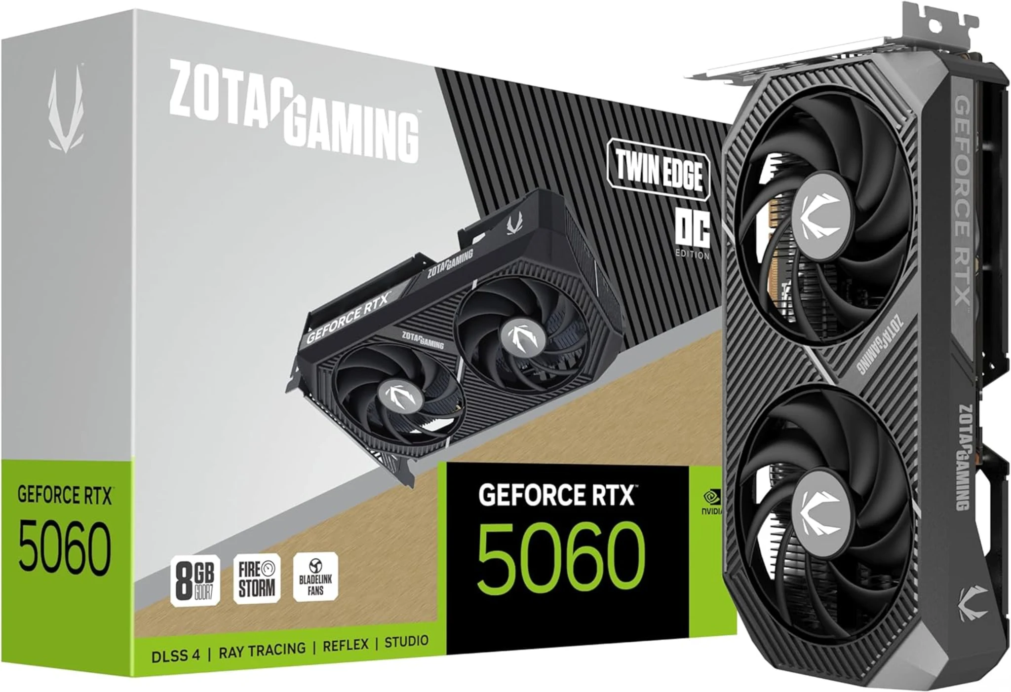 Imagen 0 de Tarjeta de Video Nvidia GeForce Zotac GAMING RTX 5060 Twin Edge OC 8GB GDDR7