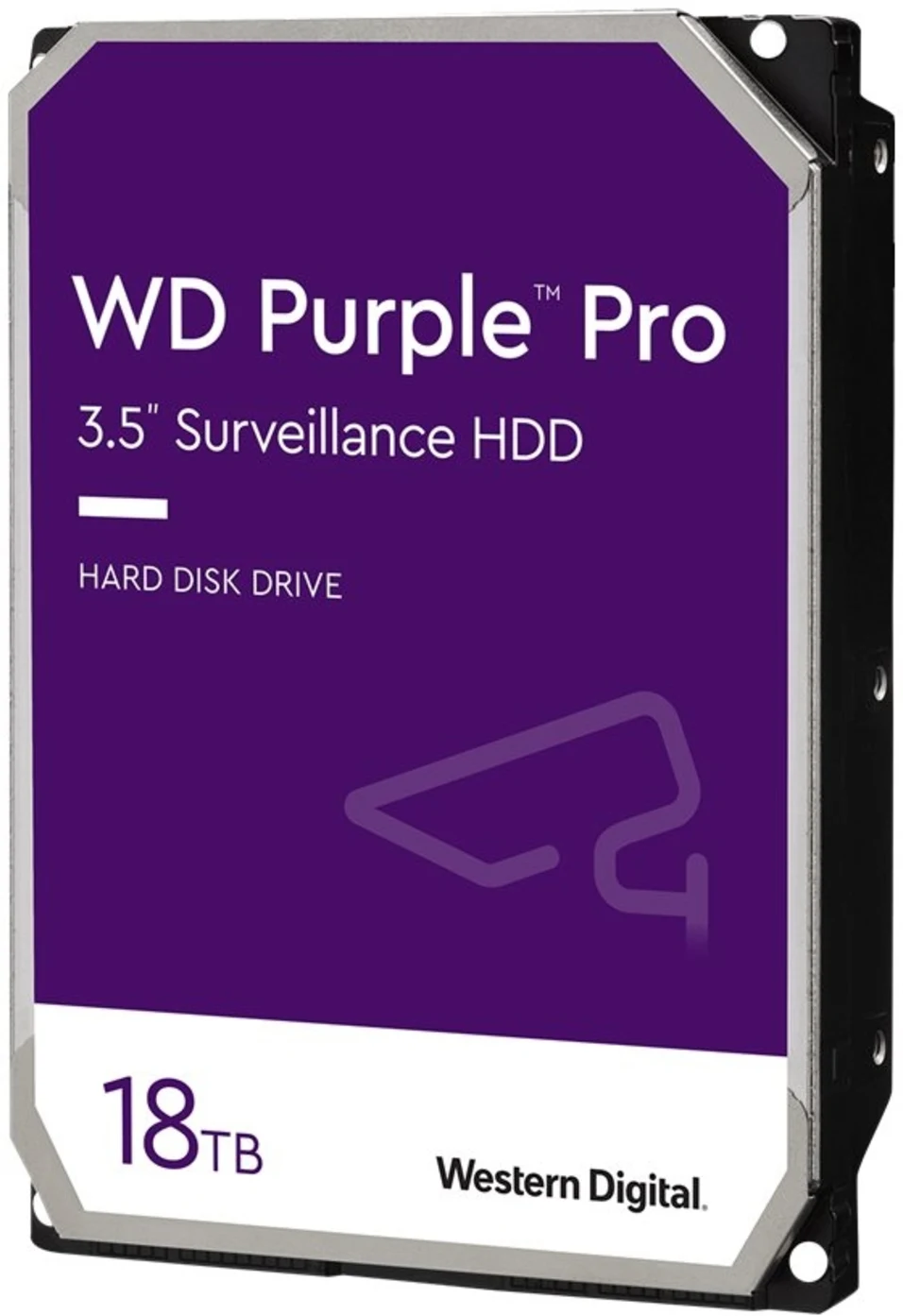 Imagen 2 de Disco Duro Western Digital Purple 18TB 3.5" 7200RPM SATA 6GBp/s 512MB p/VideoVig