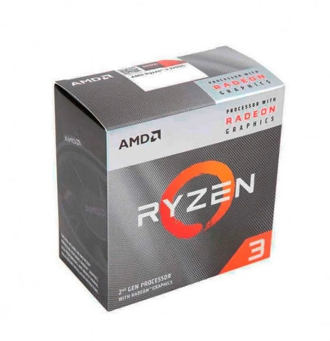 Imagen 0 de CPU AMD Ryzen 3 3200G 3.60-4.0GHz 4MB L3 4 Núcleos Socket AM4 c/Graf FAN