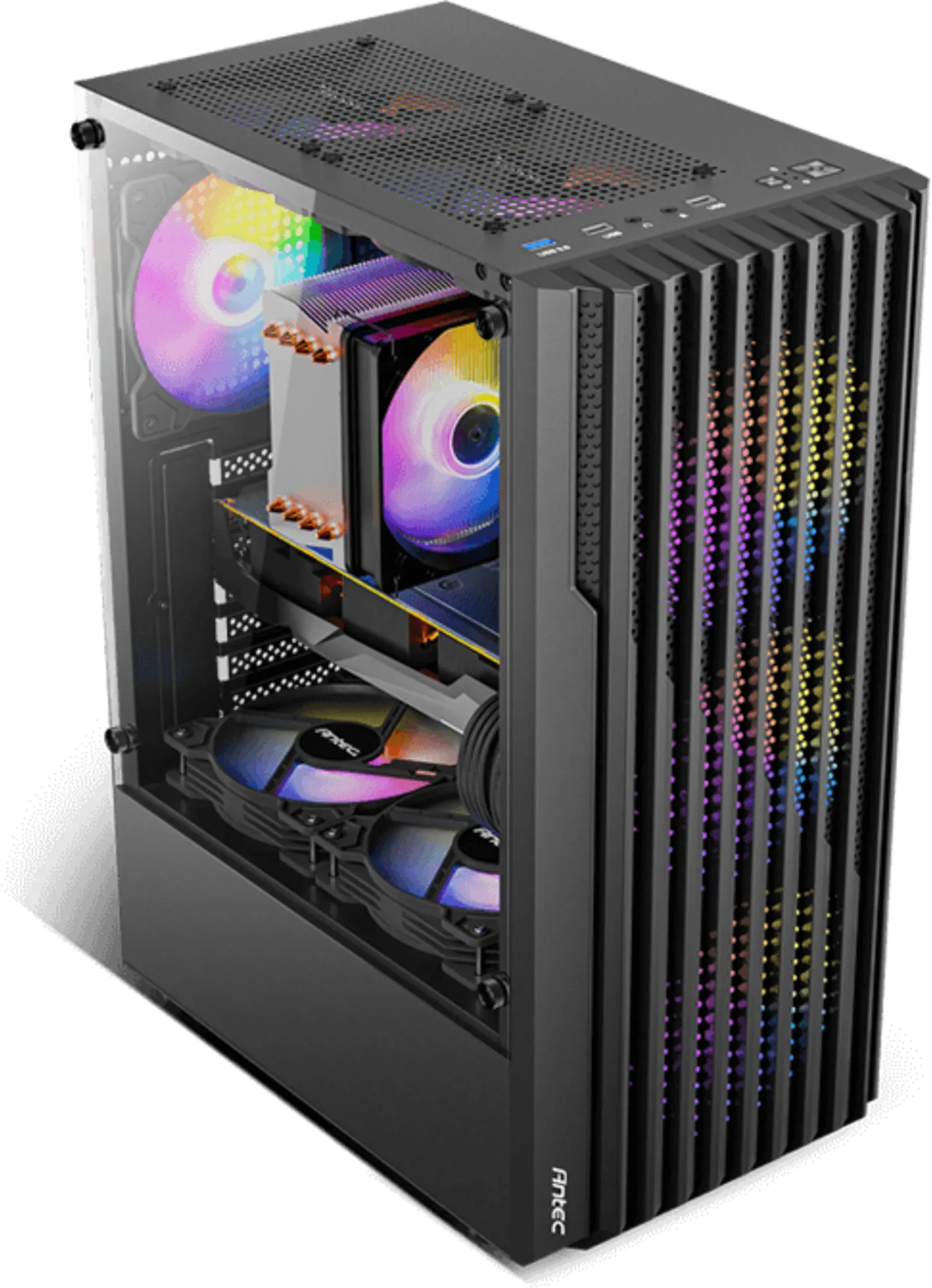 Imagen 0 de PC GAMER ESGAMING I5-12600K | 32GB RGB (2x16) | 1TB NVMe | RTX 5060 8GB | FAN TJ400 | WiFi | FreeDOS INTEL