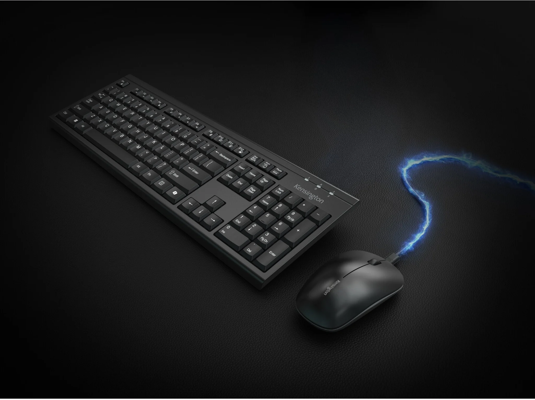 Imagen 10 de Kit Teclado Mouse Inalámbrico Kensington K75560ES Recargable Español RF Bt Negro