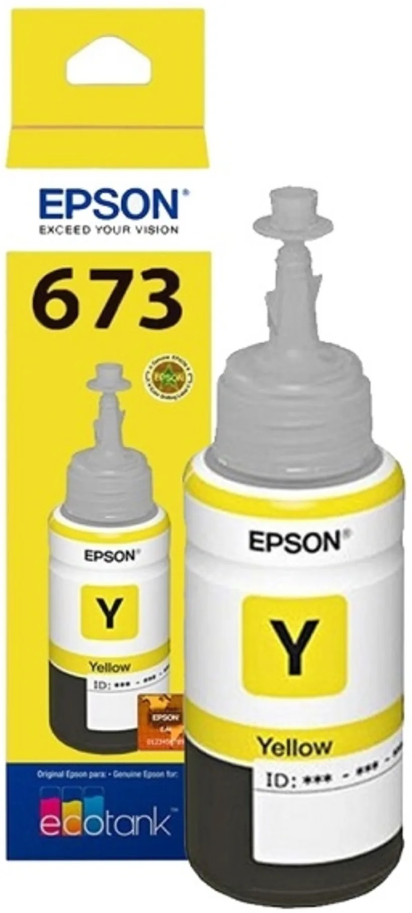 Imagen 0 de Botella de Tinta  Epson 673 Amarillo Pag. 2200 L805