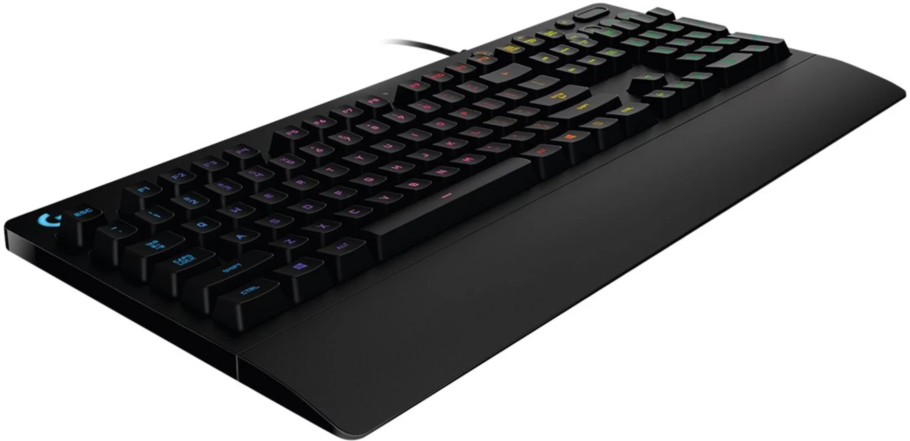 Imagen 4 de Teclado Gamer Alámbrico Logitech G213 Prodigy RGB Español USB Antiderrame Negro