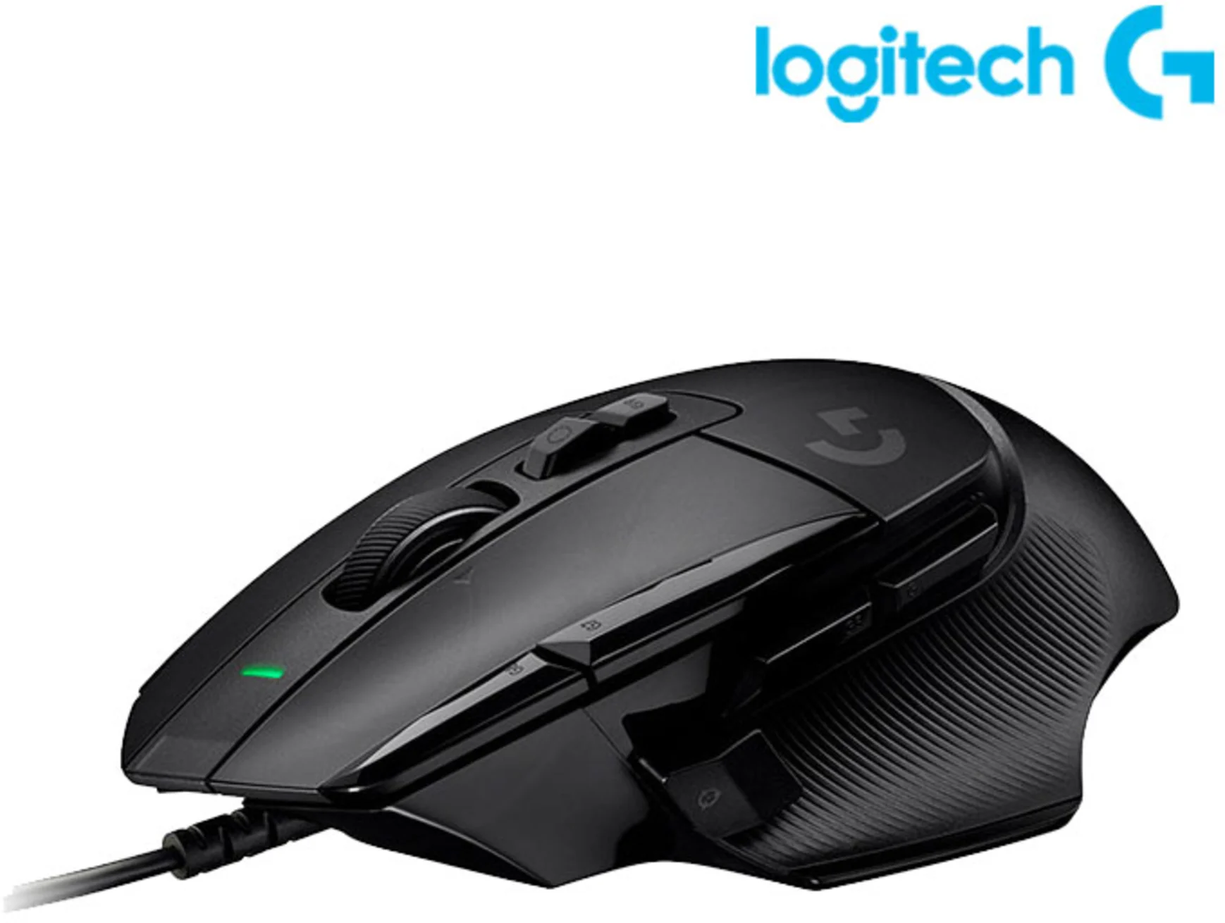 Imagen 2 de Mouse Gamer Logitech G502 X 13 controles progr.  5 perfiles HERO 25K Negro