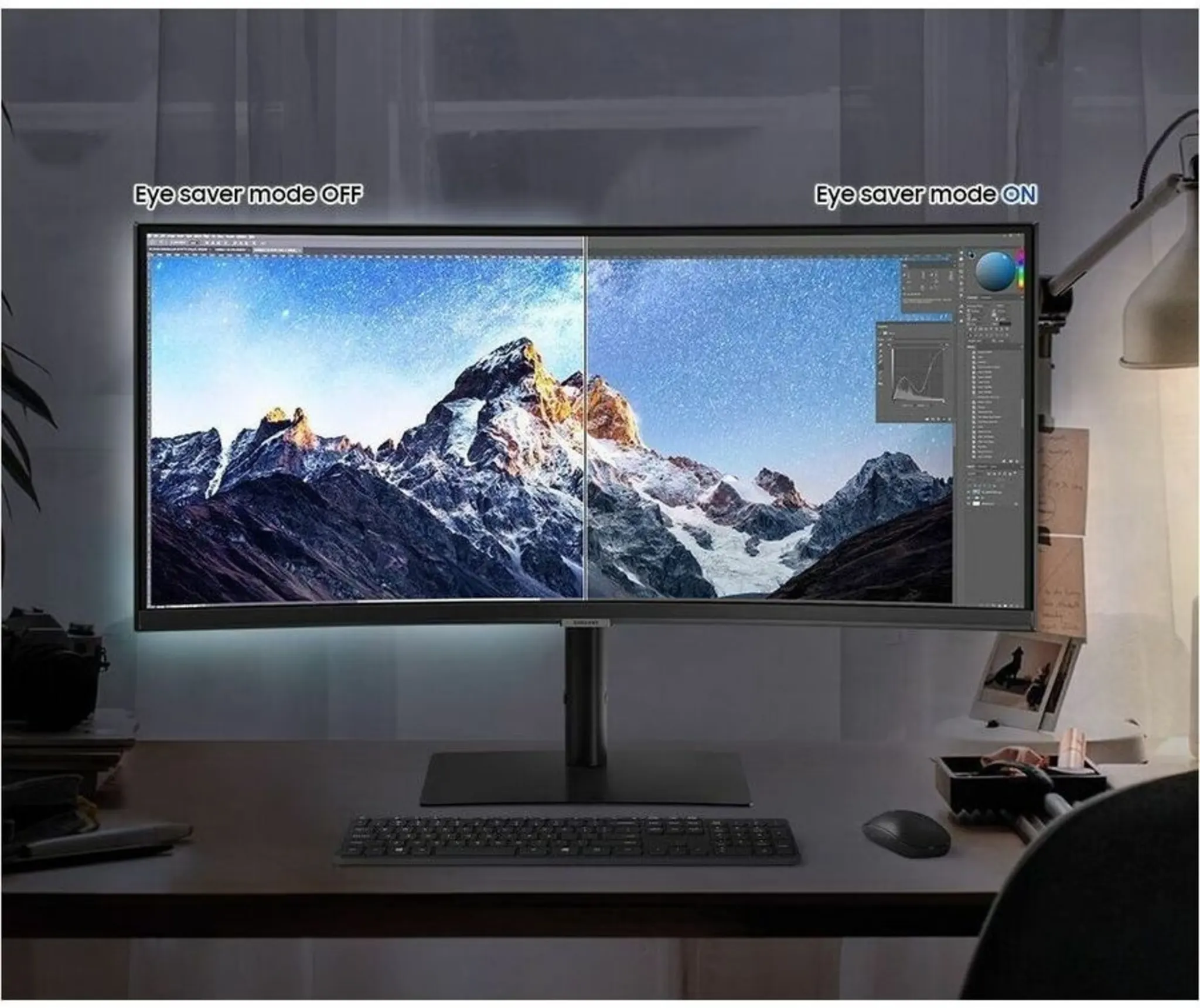 Imagen 12 de Monitor Samsung Curvo Ultrawide LS34C650U 34"WQHD VA LAN HDMI DP USB-C 100Hz 5ms