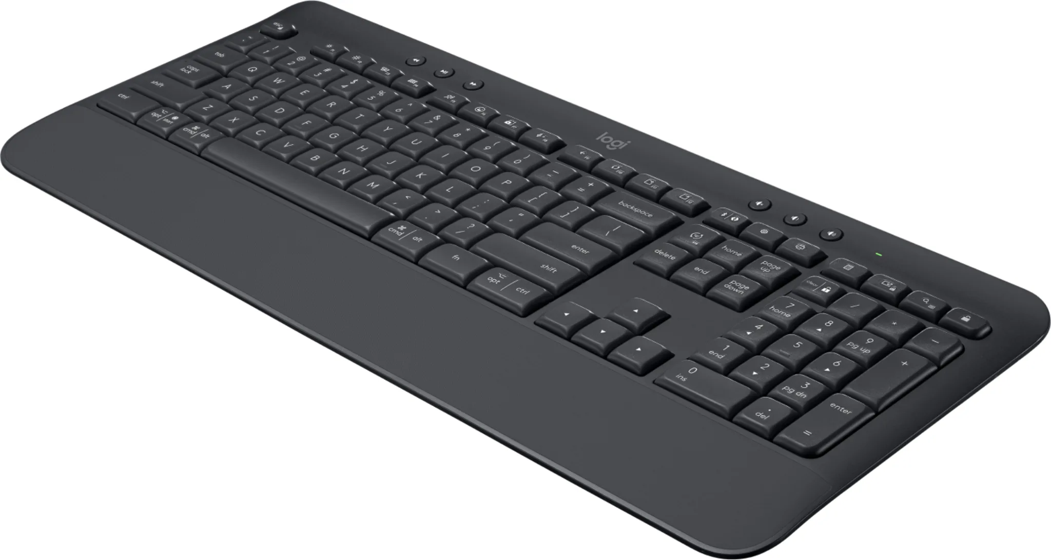 Imagen 3 de Teclado Inalámbrico Logitech K650, QWERTY Español BT5.1 Recp USB Color Grafito