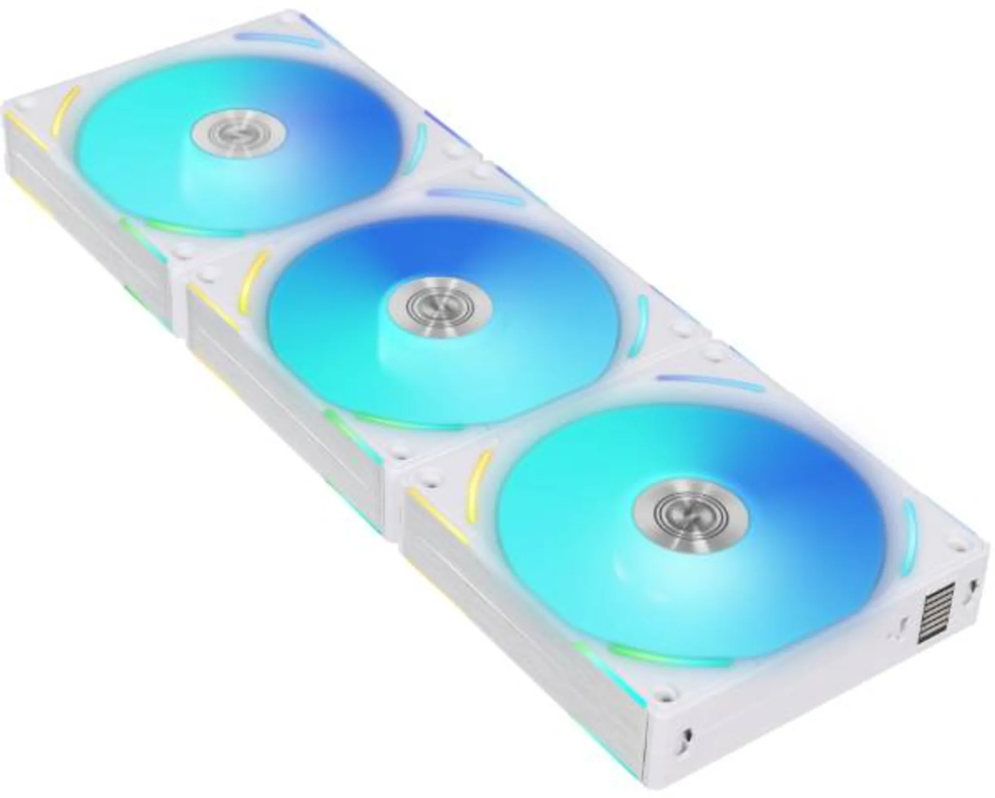 Imagen 0 de Lian Li UNI Fan AL120 V2 (3PK) - White [AL120V2-3W]