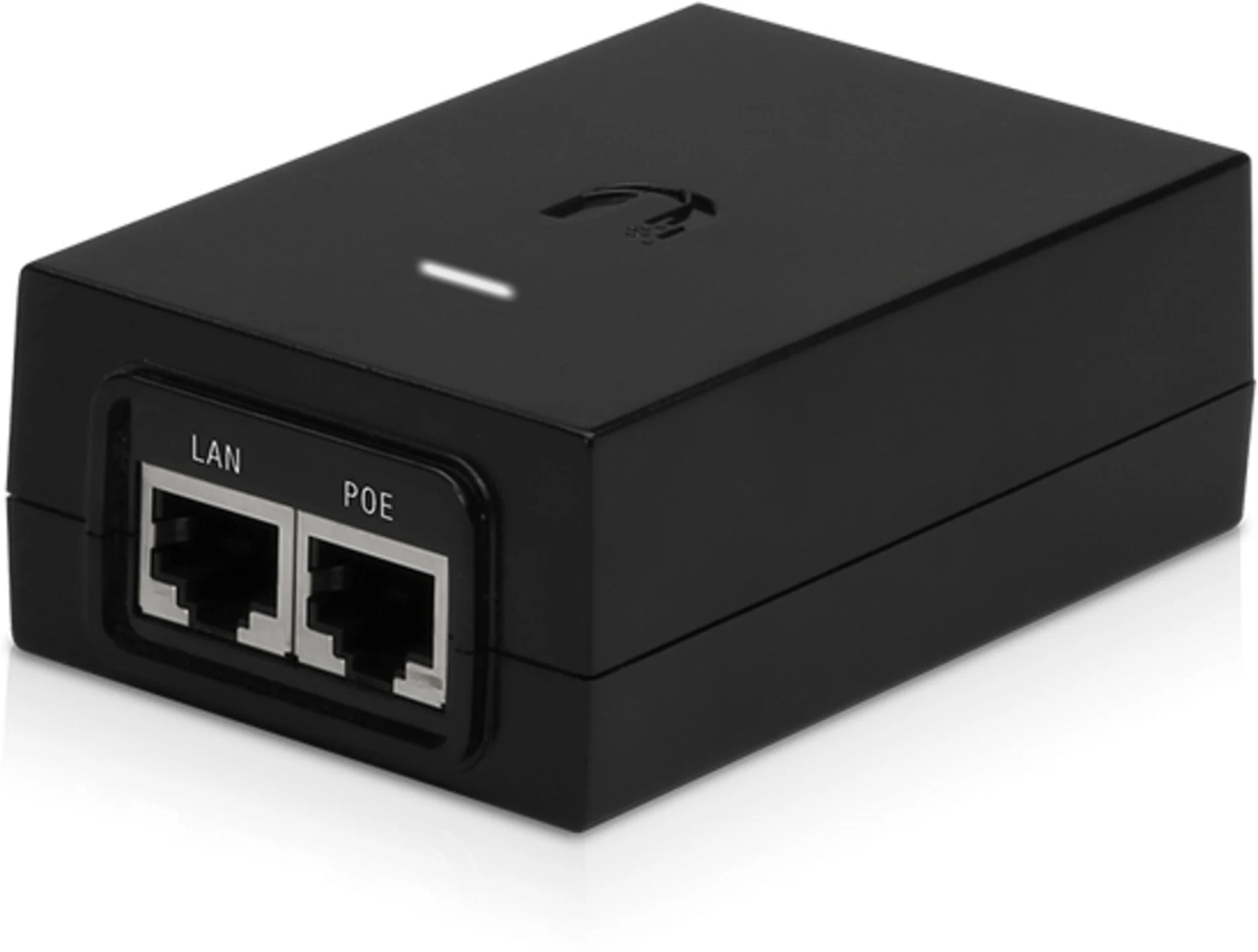 Imagen 2 de Power Injector Ubiquiti POE-48-24W-G. POE 48V 24W 0.5A 1xGig 2-RJ45