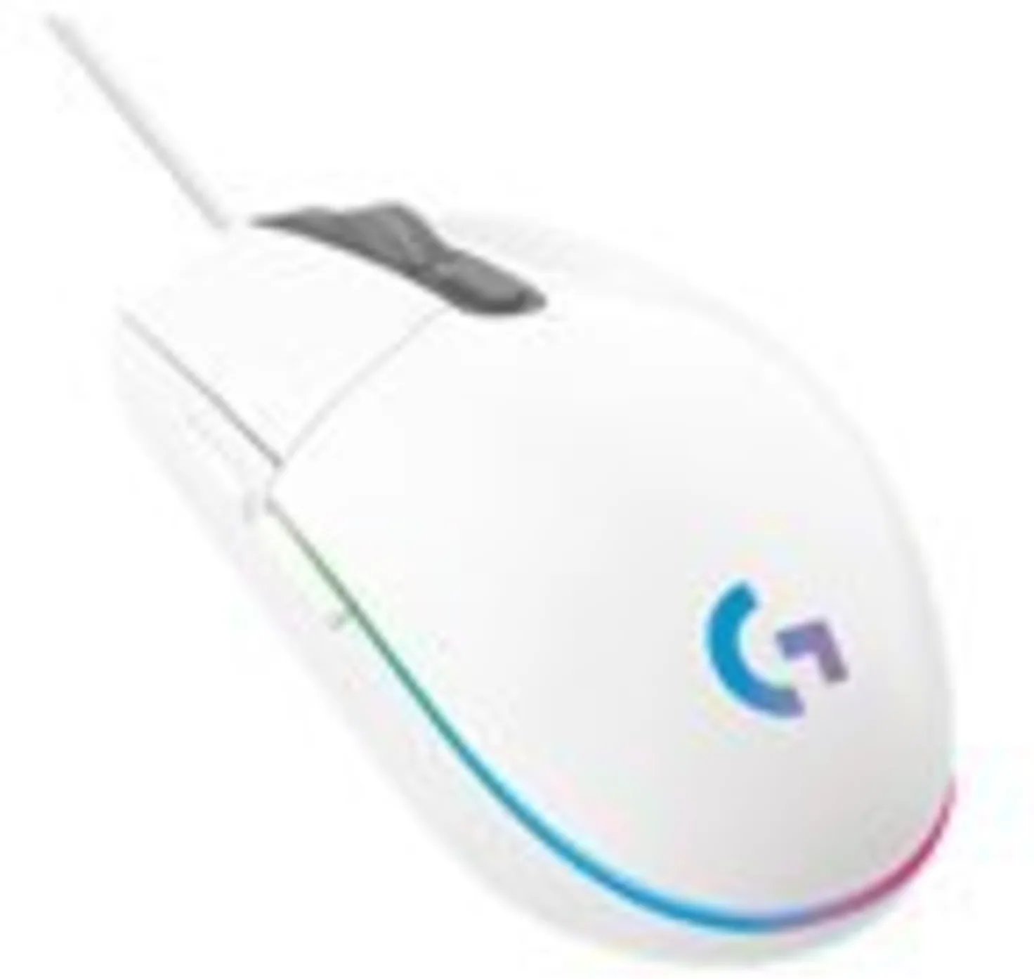 Imagen 1 de Mouse Gamer Alámbrico Logitech G203 RGB 6 Botones 8000dpi USB Blanco