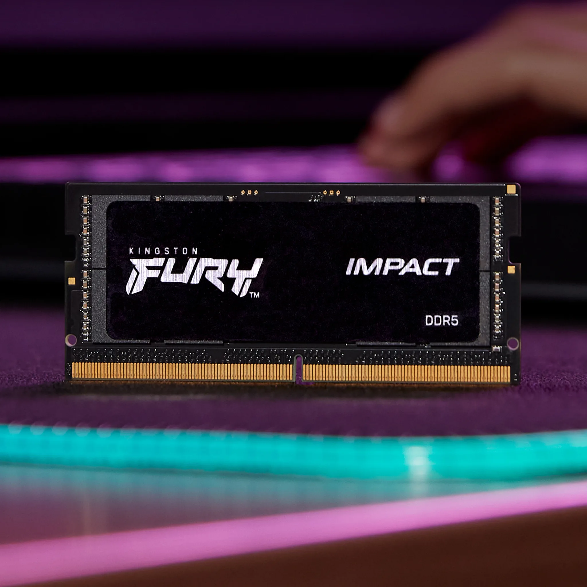 Imagen 5 de Kingston Fury - DDR5 SDRAM - 16GB 6400MT/s DDR5 CL38 SODIM