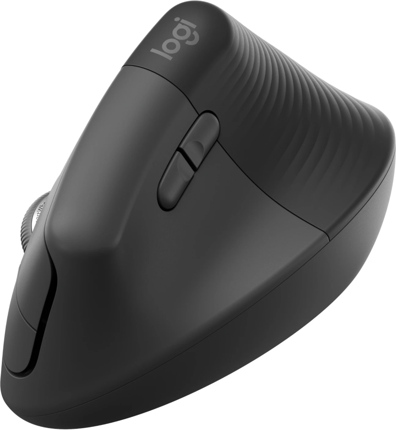 Imagen 3 de Mouse Ergonómico Inalámbrico Logitech Lift, Óptico 4000dpi 4 Botones Grafito