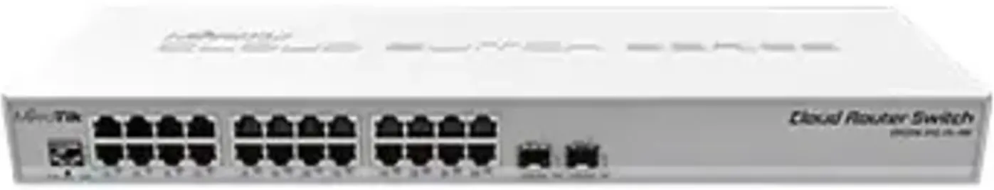 Imagen 0 de Switch MikroTik CRS326-24G-2S+RM 24 Puertos Giga Ethernet Rackeable (Sin PoE)