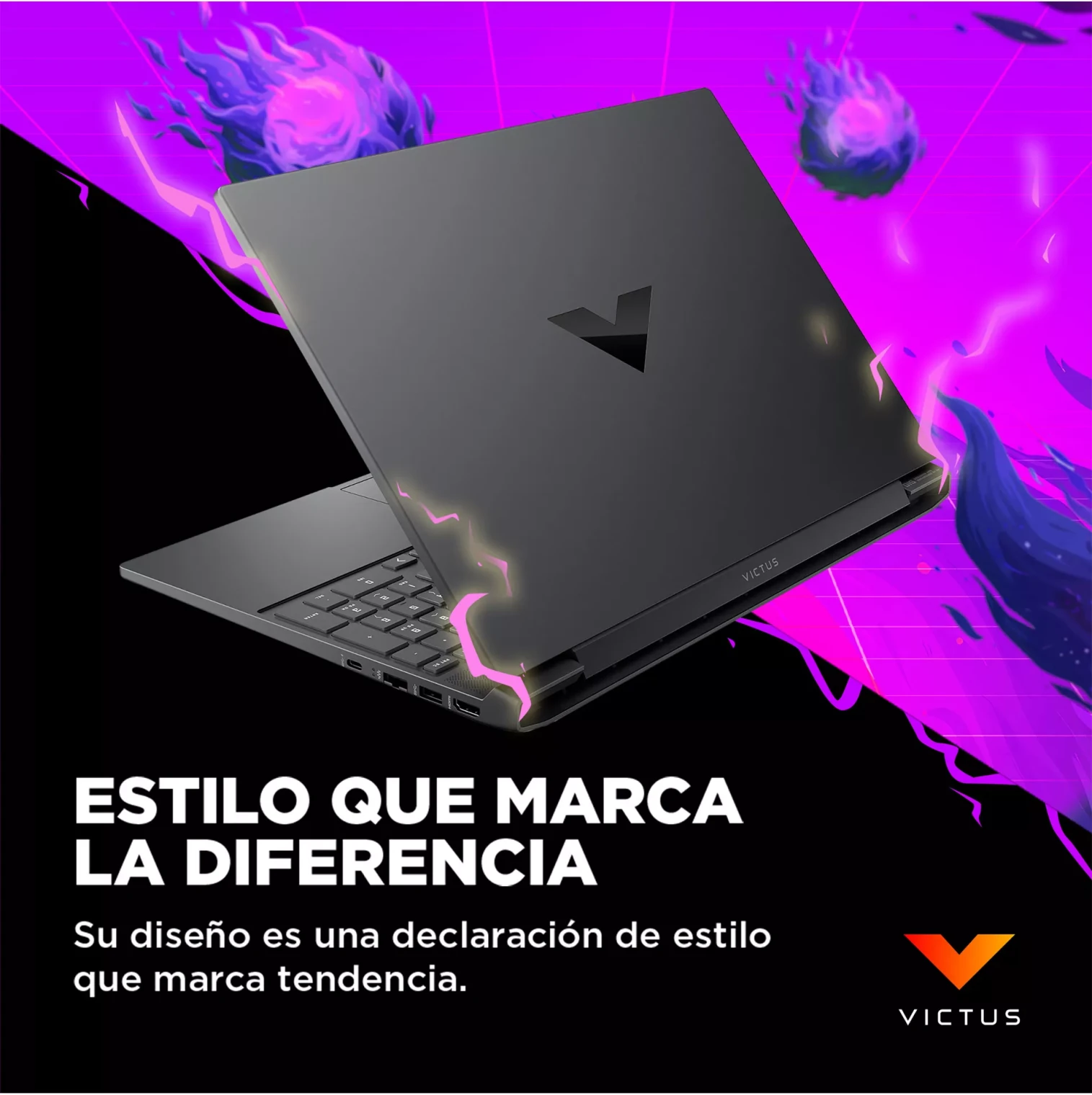 Imagen 2 de Notebook Gamer HP Victus i7-13620H RAM 16GB SSD 1TB 15.6" RTX3050 6GB W11H