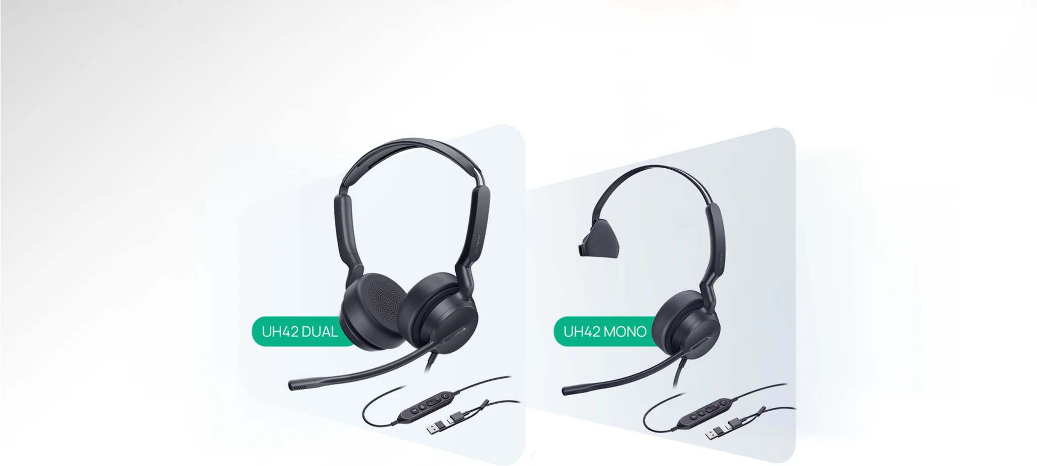 Imagen 0 de Audifonos profesionales con certificacion Microsoft Teams, conexion USB-C/USB-A,