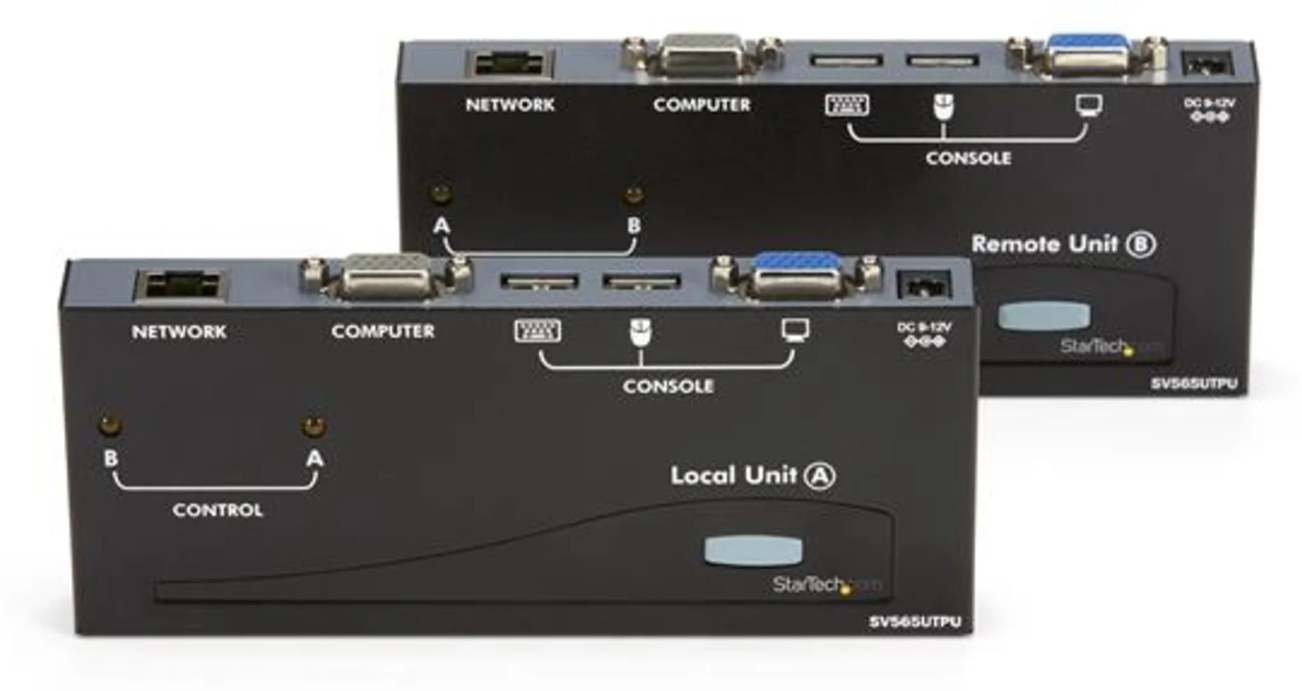 Imagen 2 de Extensor de Consola KVM por Cat 5 Ethernet (150m) con USB y Video VGA