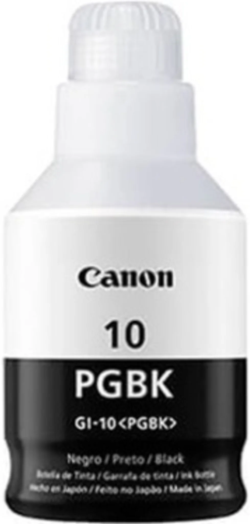 Imagen 0 de Botella de Tinta Canon GI-10 Negro para Imp PIXMA G5010/G7010/GM2010/G6010,170ml