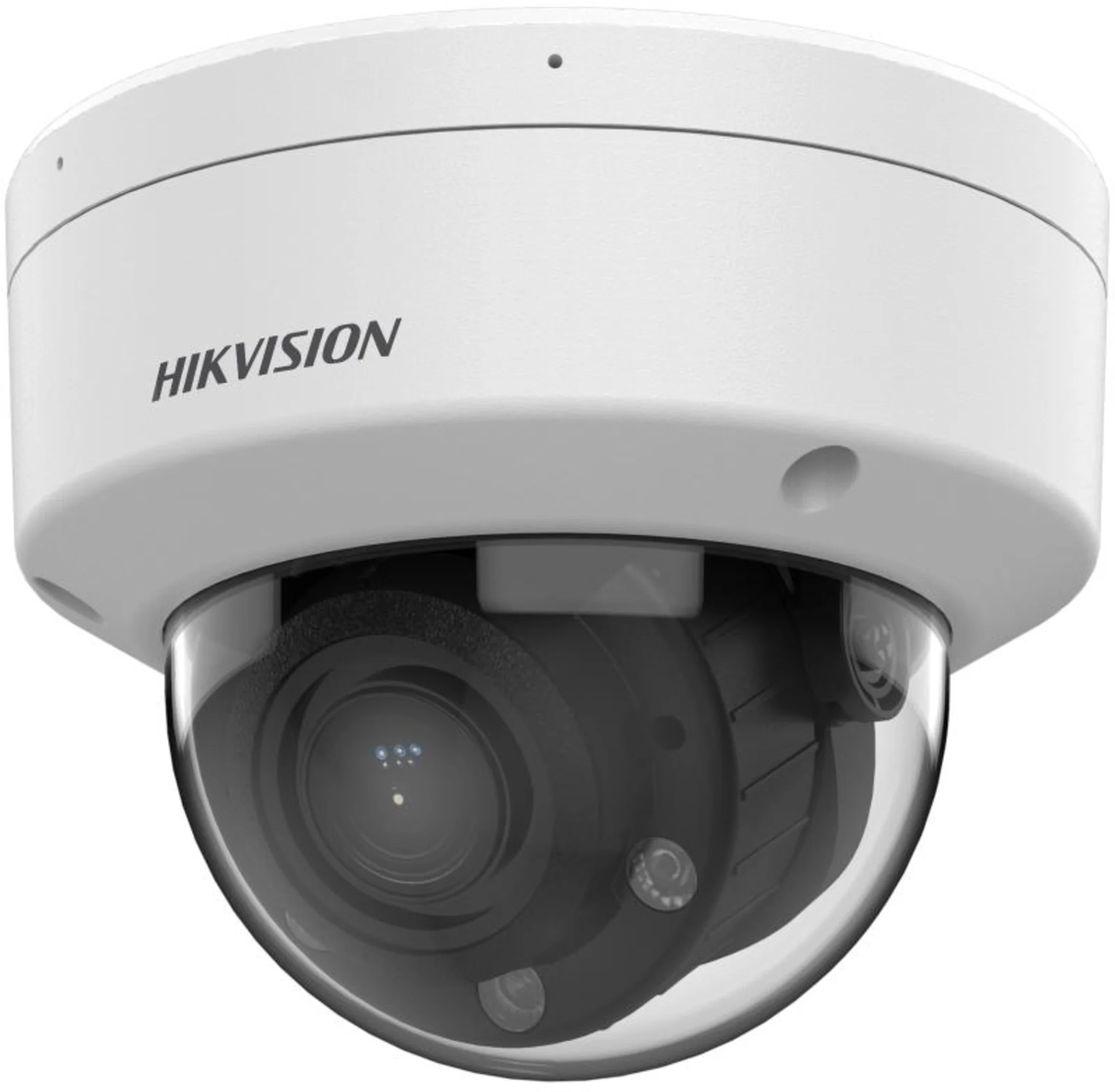 Imagen 1 de Cámara Domo Hikvision 2MP DualLight WDR IR 30mt IP67 IK08 VF 2.8-12mm