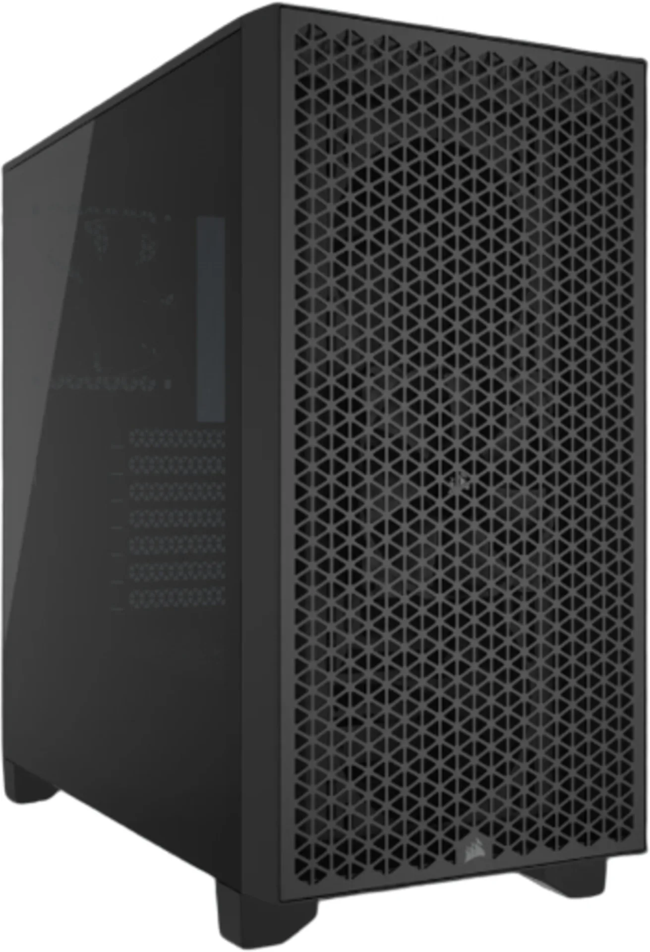Imagen 0 de Gabinete Corsair 3000D AirFlow, Vidrio Templado 2*USB3.2 Aud/mic Black SinFuente