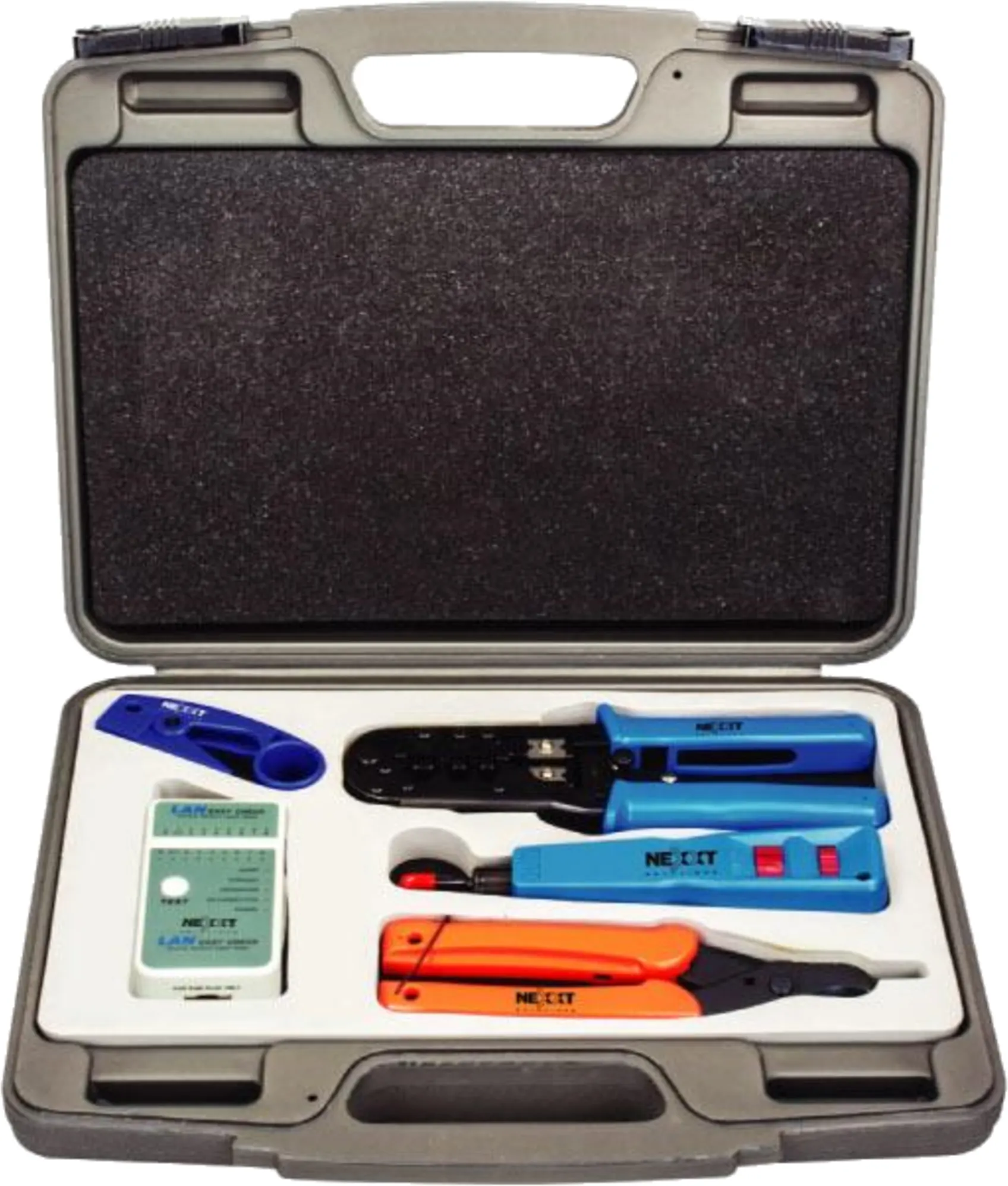 Imagen 0 de Kit Básico de herramientas para redes Nextt PTKCKKBSDKT01