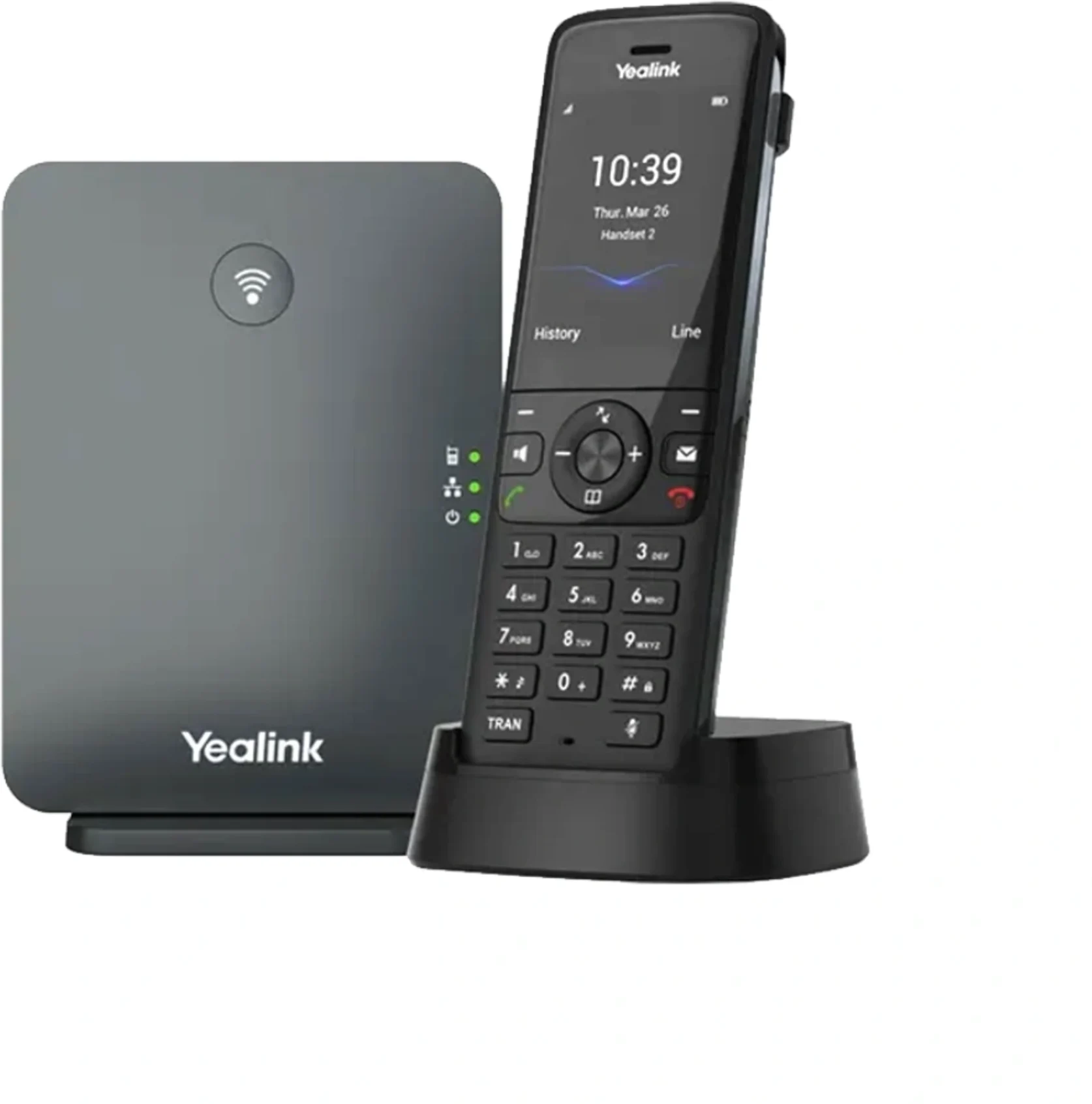 Imagen 0 de Sistema Telefónico Yealink DECT, Incluye Base W70B y Handset W78H