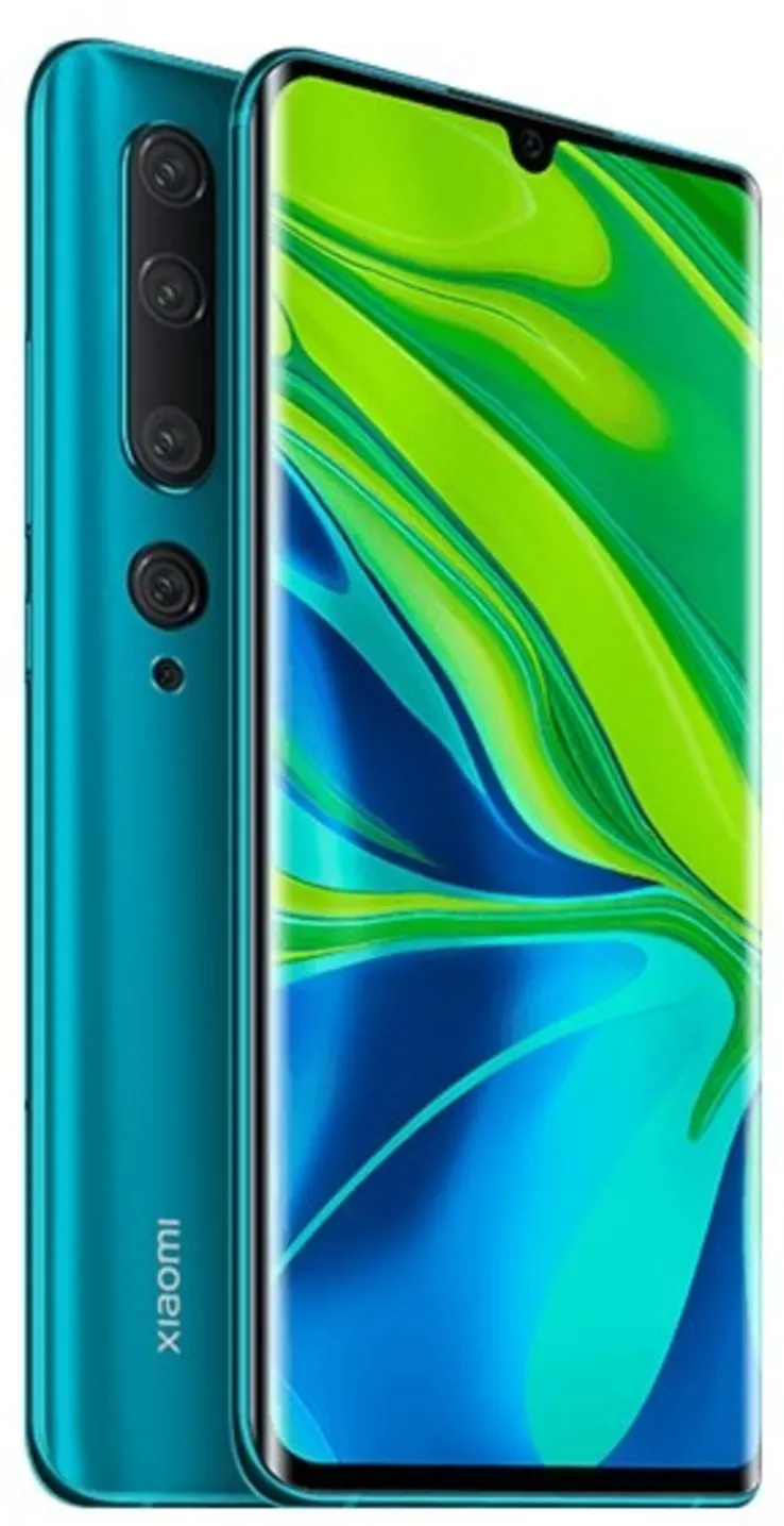 Imagen 0 de Xiaomi MI Note 10 - Smartphone - SIM doble - 4G LTE - 128 GB - 6.47" - 2340 x 1080 píxeles (398 ppi) - AMOLED - RAM 6 GB (cámara frontal de 32 MP) - 5x x cámaras traseras - Android - verde aurora