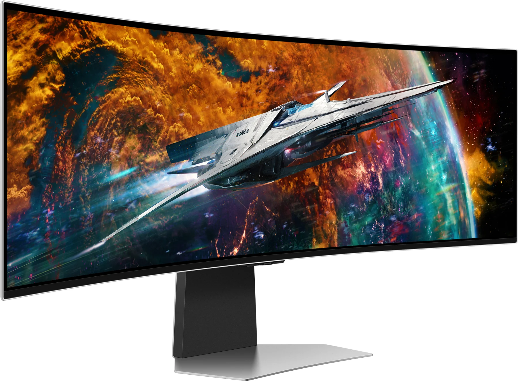 Imagen 6 de Monitor Gamer Curvo Samsung Odyssey OLED G9 49" DQHD5120*1440 WiFi DP HDMI mHDMI