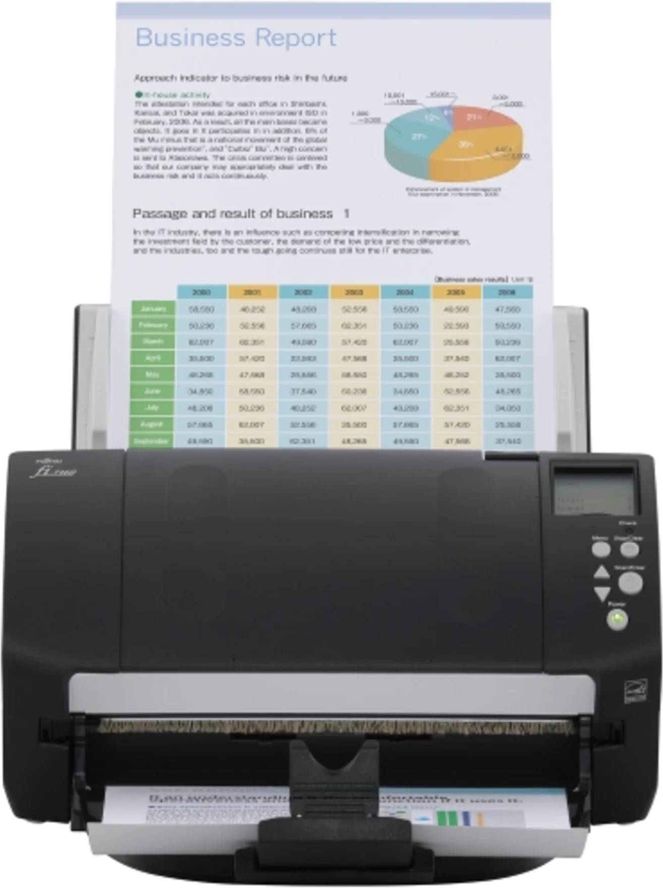Imagen 0 de Escáner de Escritorio Fujitsu FI-7160, ADF 600ppp Alimen 80Hjs USB3.0