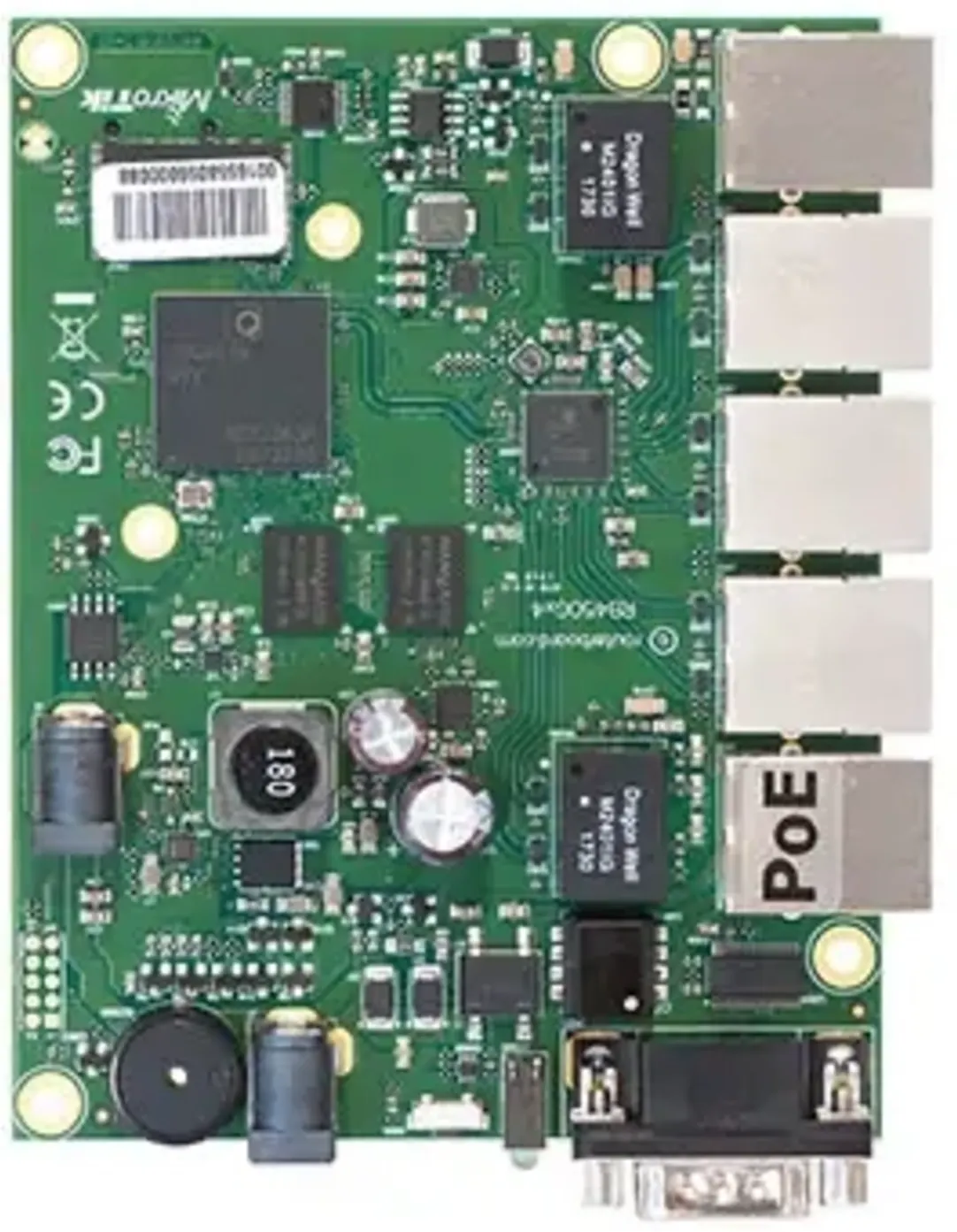 Imagen 0 de MIKROTIK 680MHz 256mb 5-1000 L5 1-mSD Router req-Caja req-Fuente