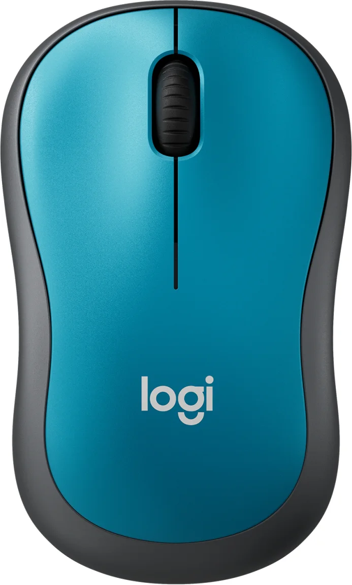 Imagen 4 de Mouse Inalámbrico Logitech M185 Óptico 1000dpi Recp. USB color Azul