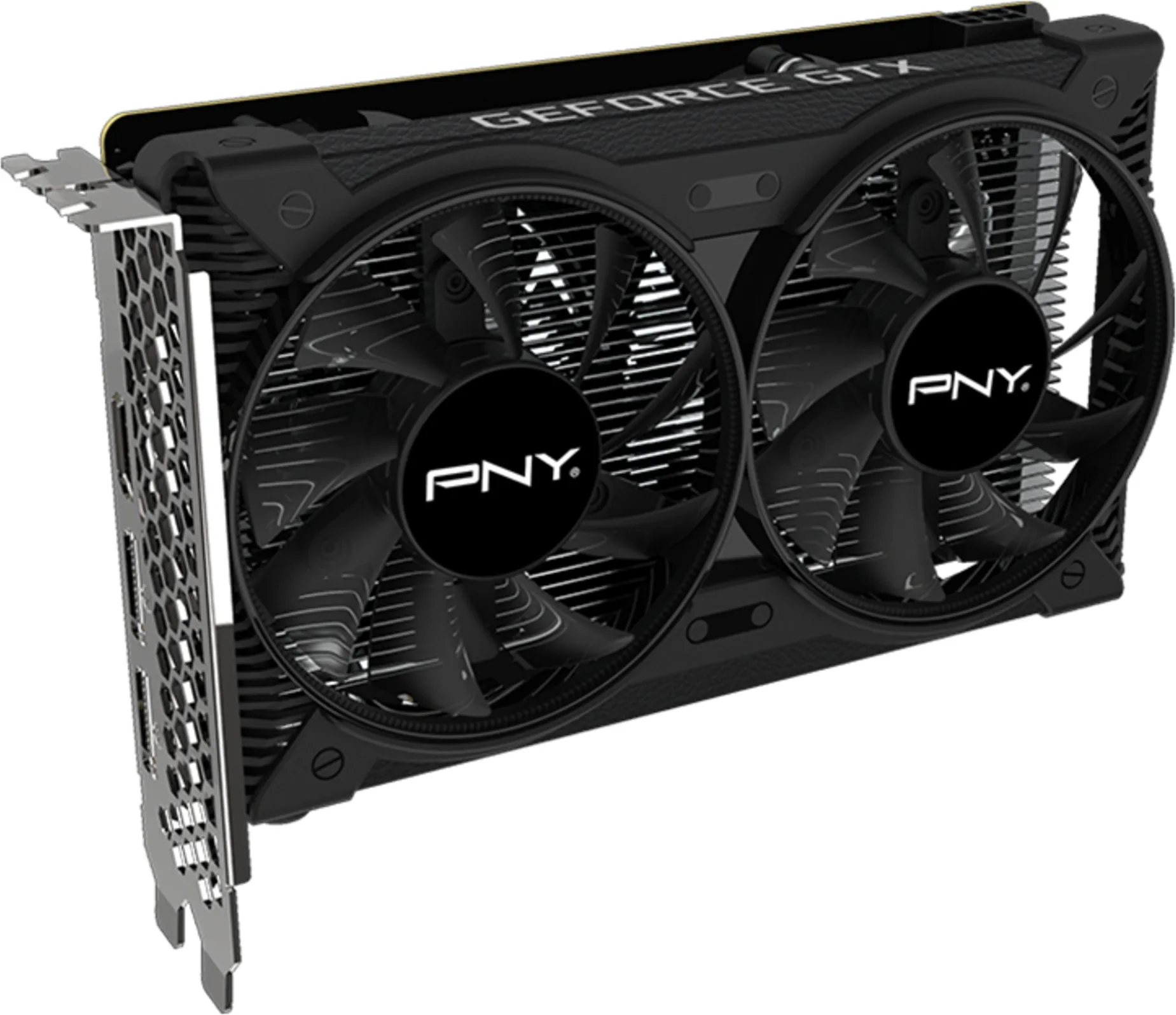 Imagen 0 de Tarjeta de Video PNY GF-GTX 1650 4GB GDDR6 PCIe 3.0 x16 DP DVI-D HDMI ATX 2*FAN