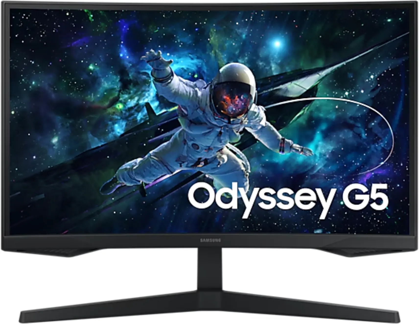Imagen 1 de Monitor Gamer Curvo Samsung Odyssey G5 27" QHD 2560*1440 VA DP HDMI 165Hz 1ms