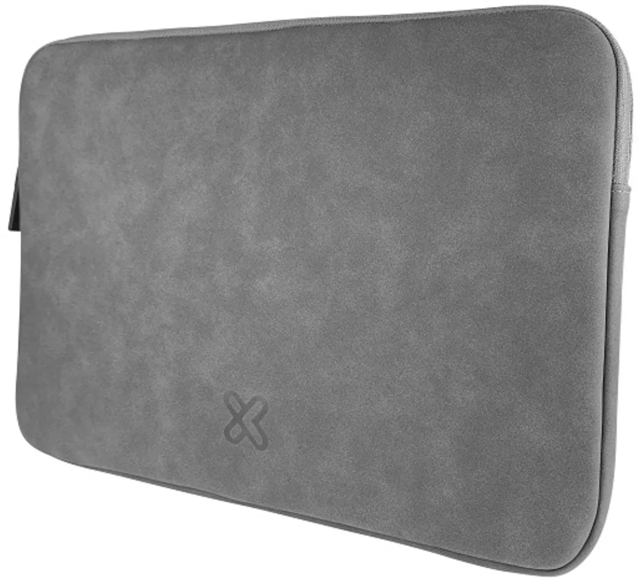 Imagen 1 de Funda KlipX KNS-220GR para Notebook hasta 15.6" Acolcha. Poliéster Gris