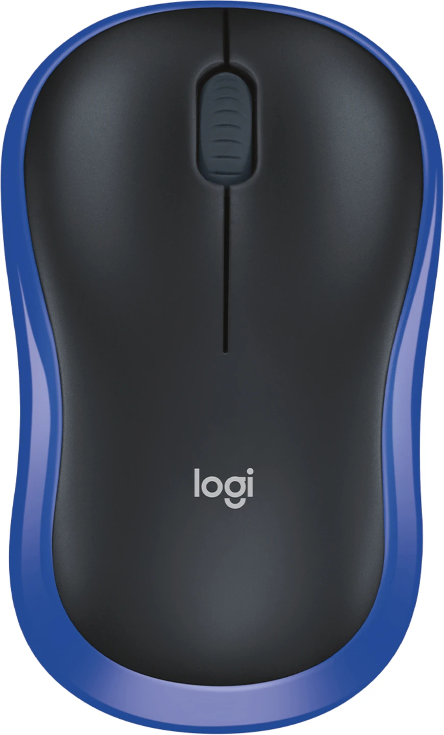 Imagen 2 de Mouse Inalámbrico Logitech M185 Óptico 1000dpi Recp. USB color Azul
