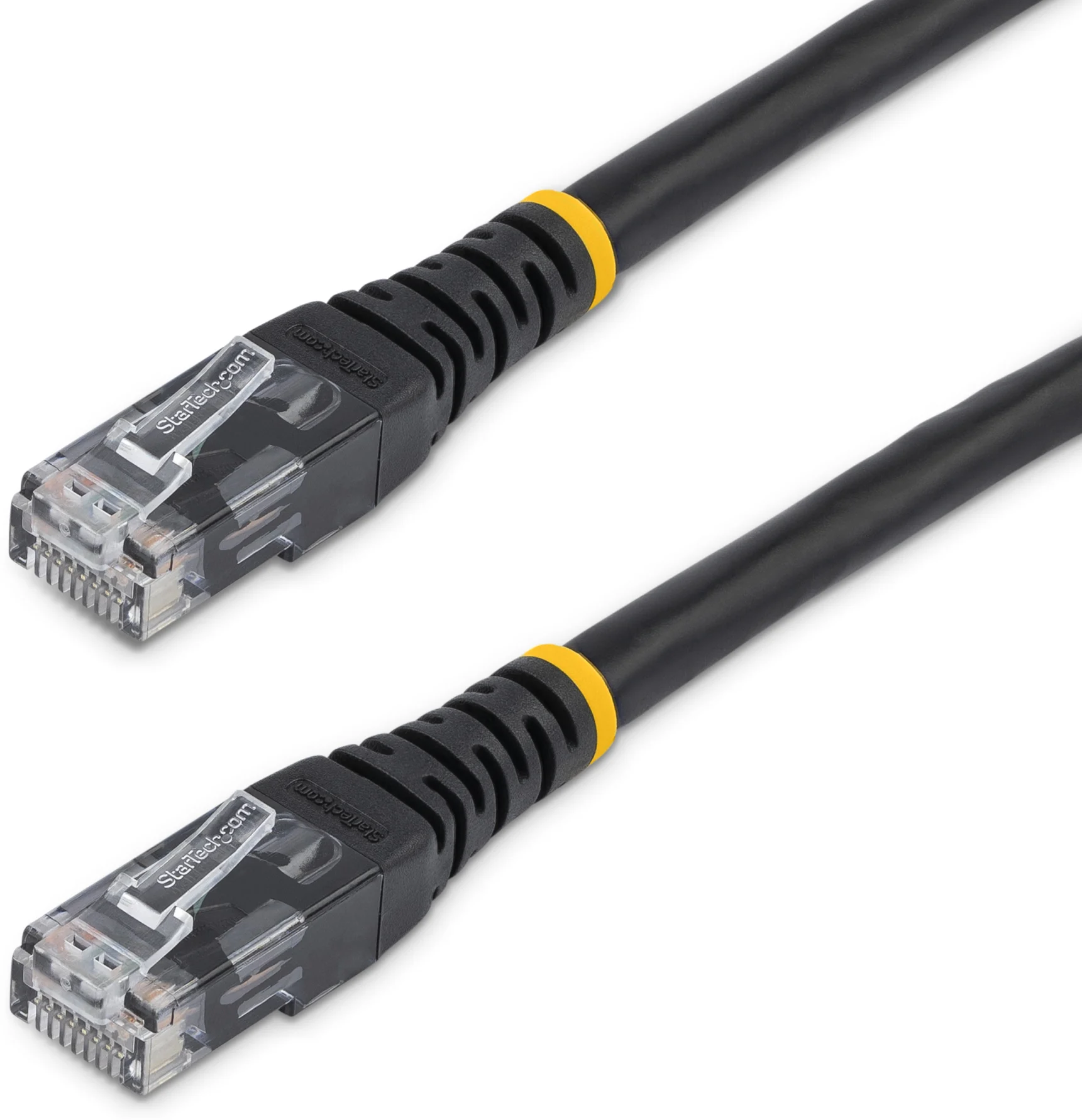 Imagen 0 de Cable de Red StarTech Cat6 UTP Gigabit Moldeado Certificado ETL 3mts 10ft NEGRO