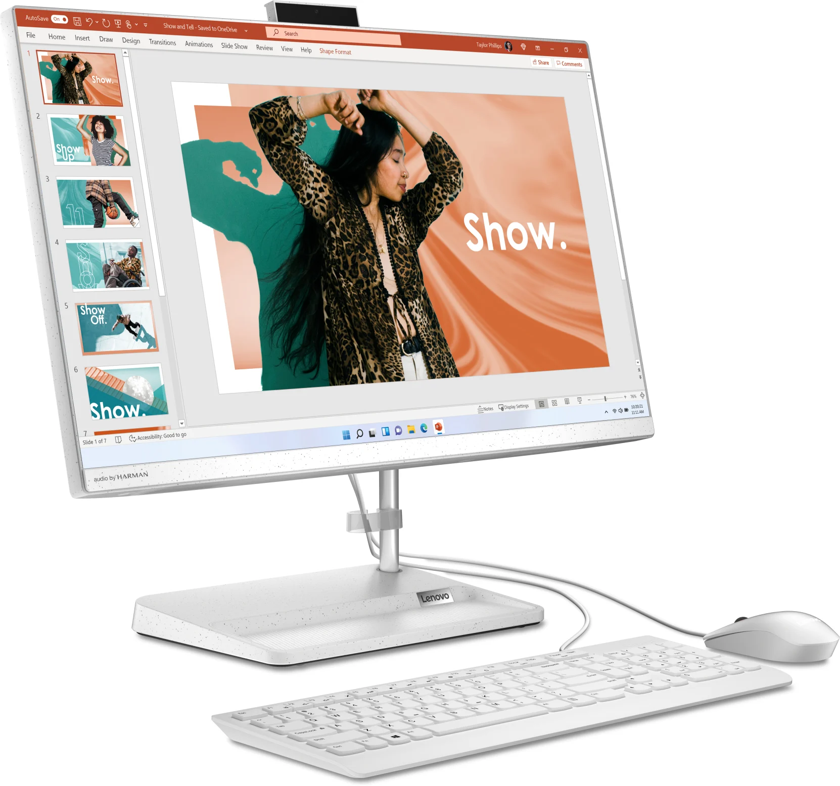 Imagen 11 de Computador Lenovo AIO IdeaCentre 3 Pentium Gold 8505, RAM8GB SSD256GB 23.8" W11H