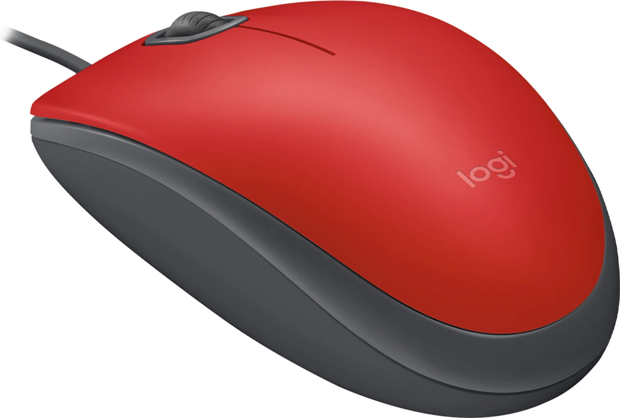 Imagen 1 de Mouse Logitech M110 Silent Conectividad Alámbrica Óptico 1000 dpi Color Rojo