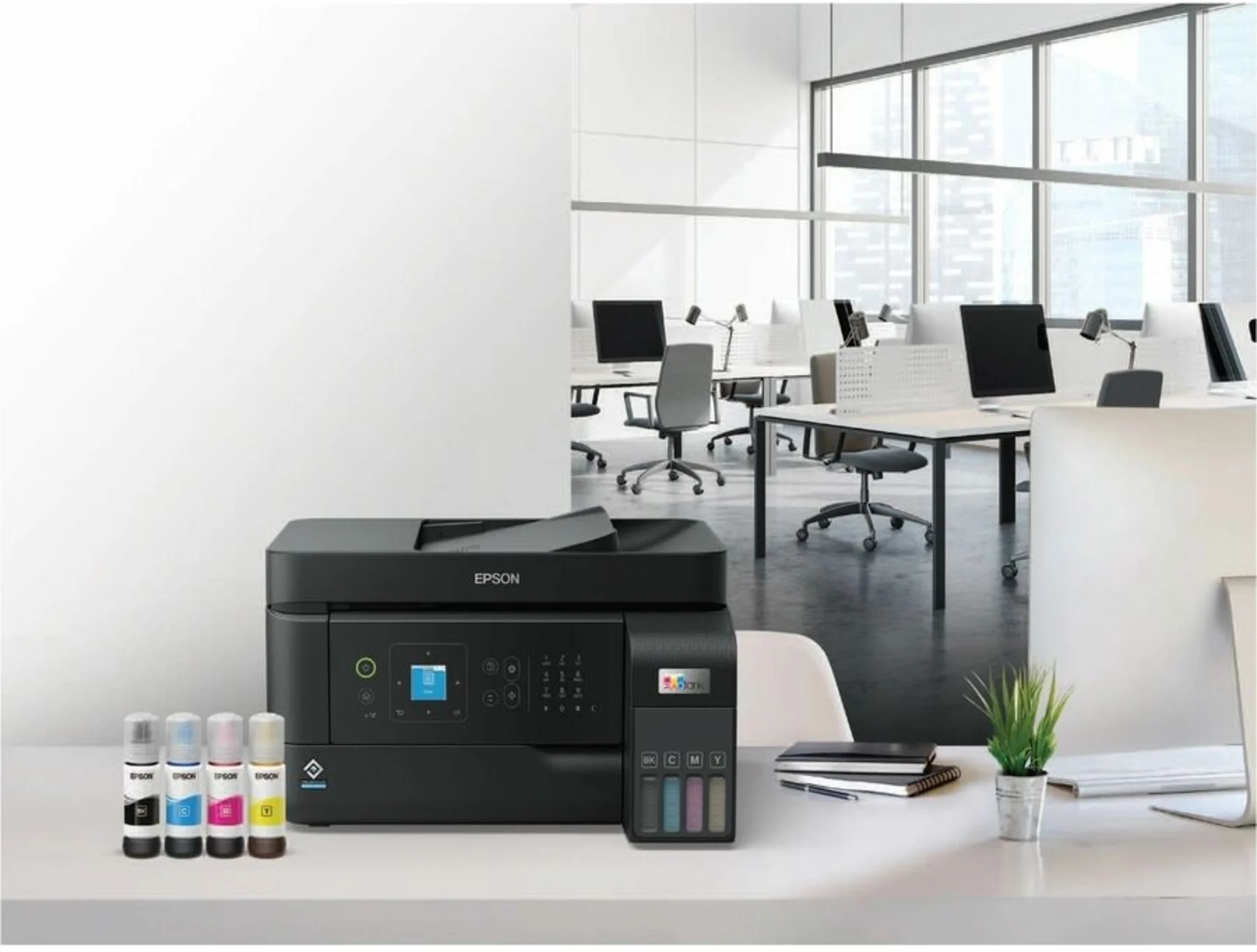 Imagen 2 de Impresora Multifunción Epson EcoTank L5590 Inyec Tinta Color ADF A4 WiFi LAN USB