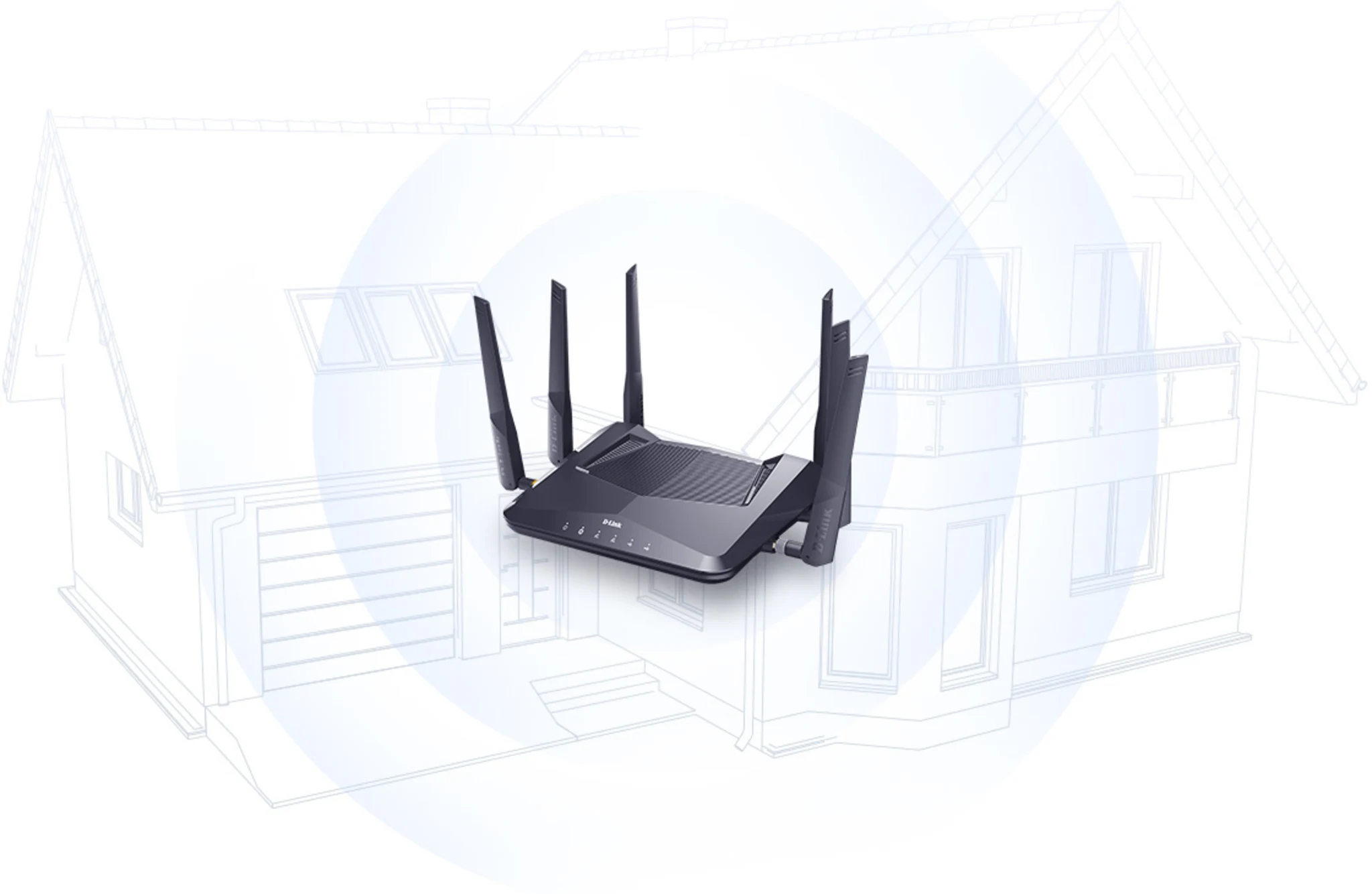 Imagen 9 de Router D-Link DIR-X5460 Wi-Fi 6 Doble Banda Compatible Alexa/Google Assistant