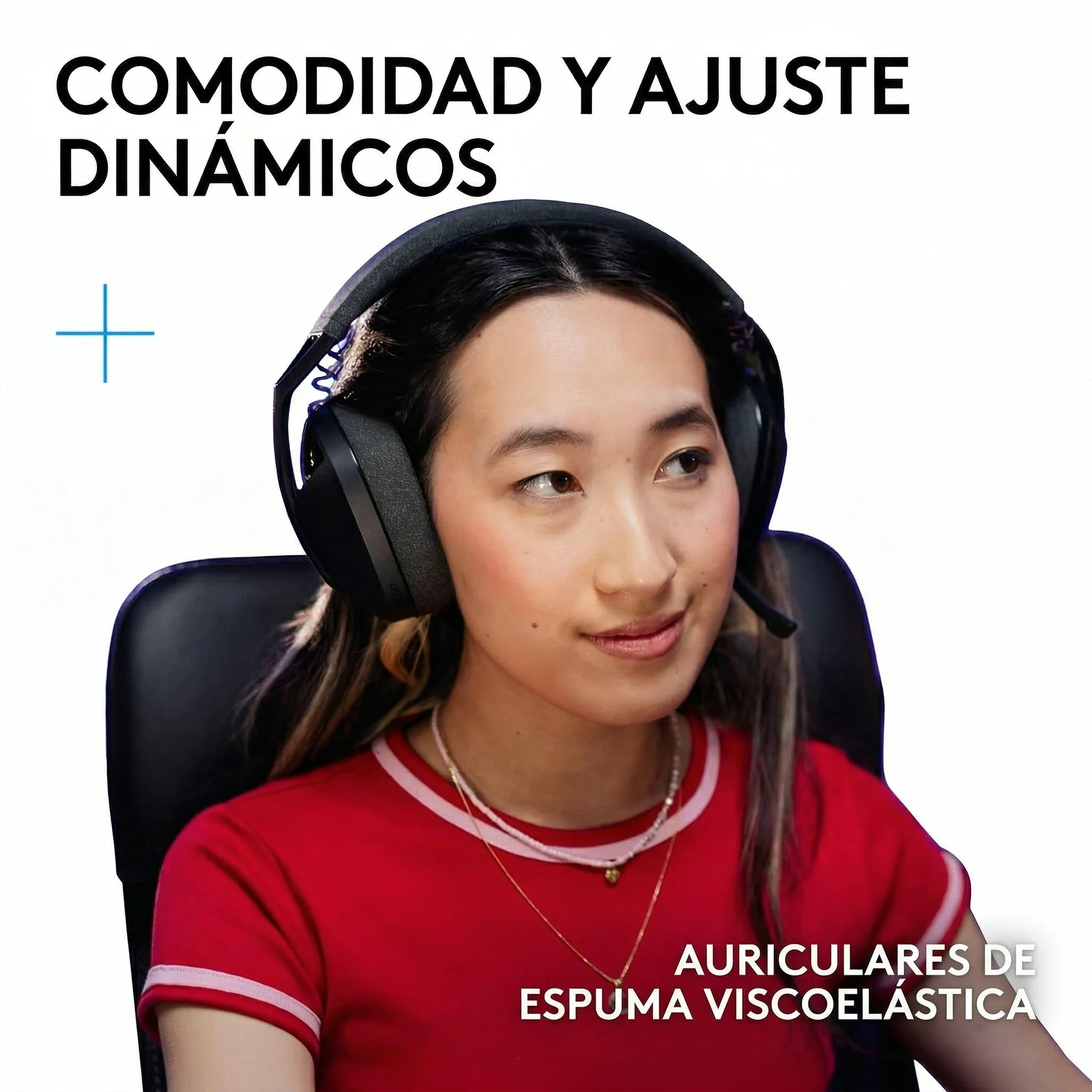 Imagen 7 de Audífonos Gamer Logitech G321 BT 5.2 USB-C/USB-A Negro 