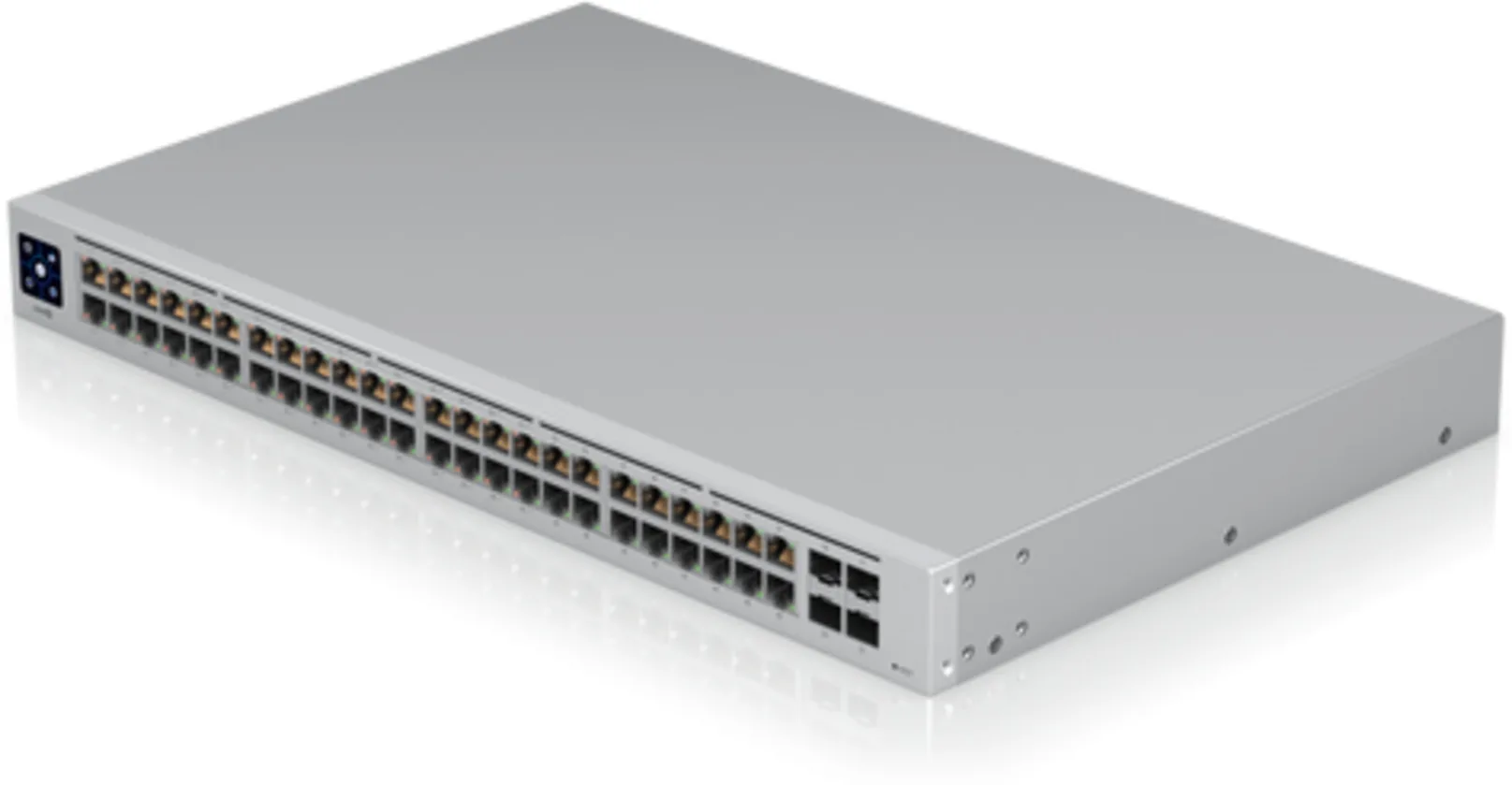Imagen 6 de Switch Ubiquiti 48Ptos 32*GE Poe+ 195W 16*GE No PoE 4*SFP Sobremesa Mont En Rack