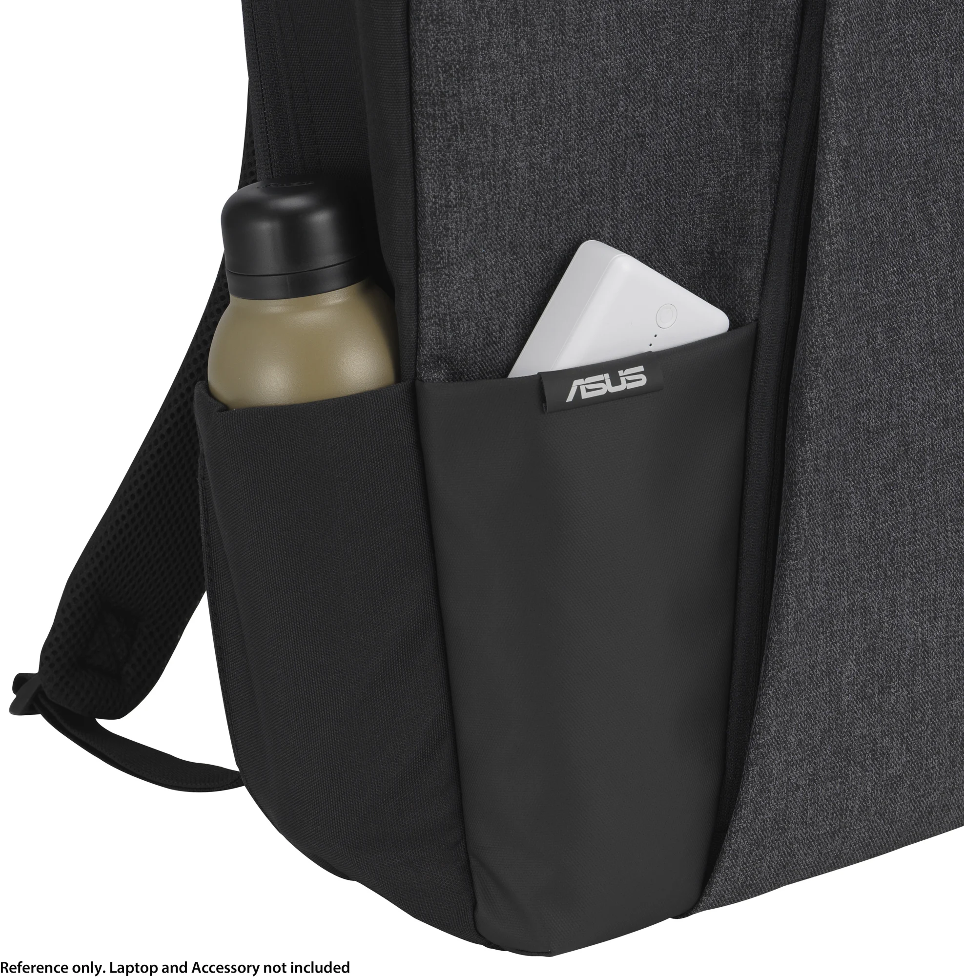 Imagen 5 de Mochila Asus AP4600 Backpack, para Notebook hasta 16" Polyester Color Gris