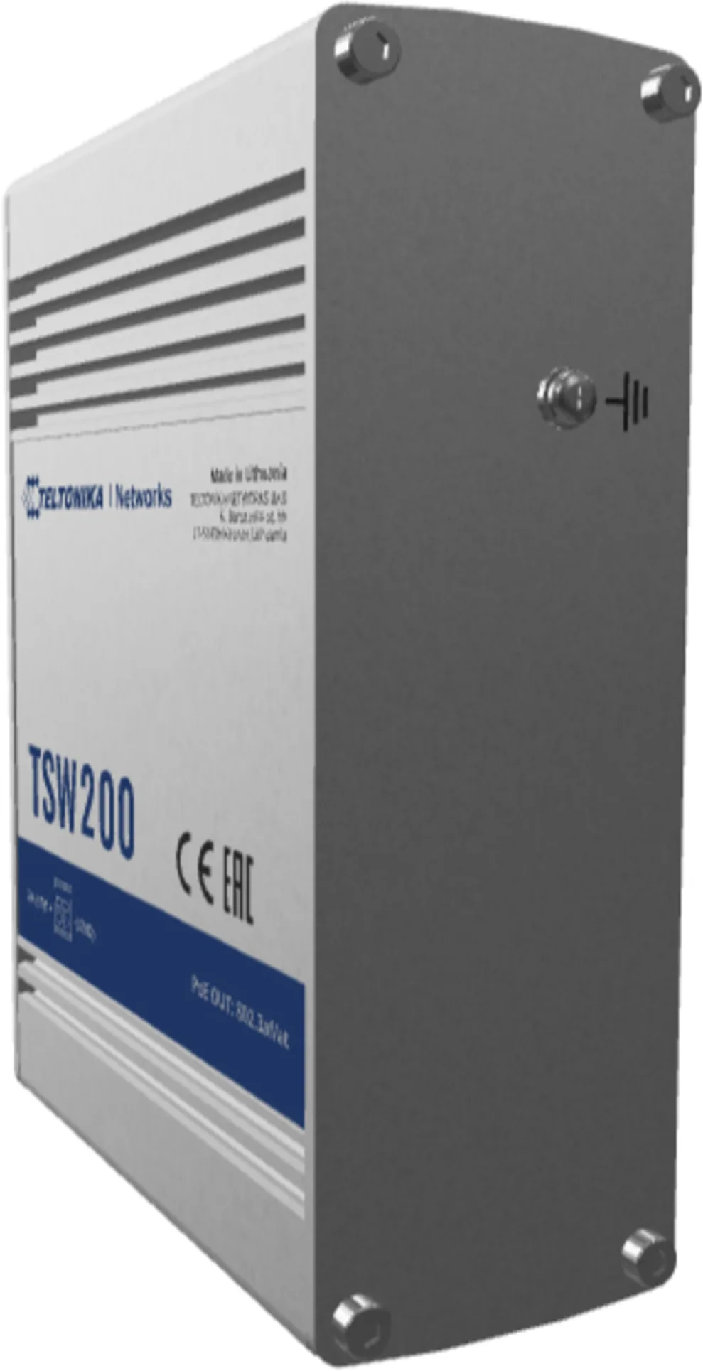 Imagen 1 de Switch Industrial Teltonika TSW200, 8xLAN, PoE1-8 10/100/1000Mbps, 2xSFP